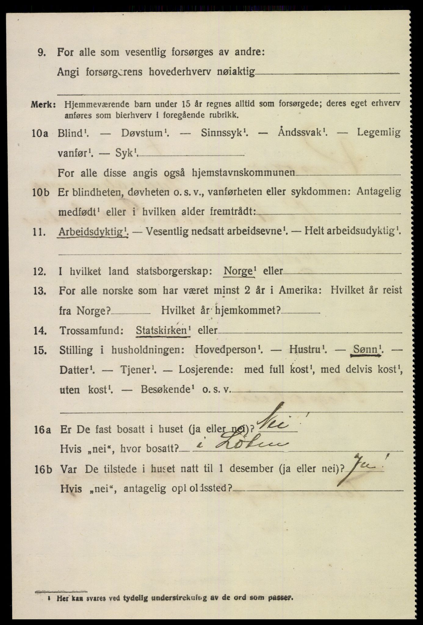 SAH, 1920 census for Ringsaker, 1920, p. 26985