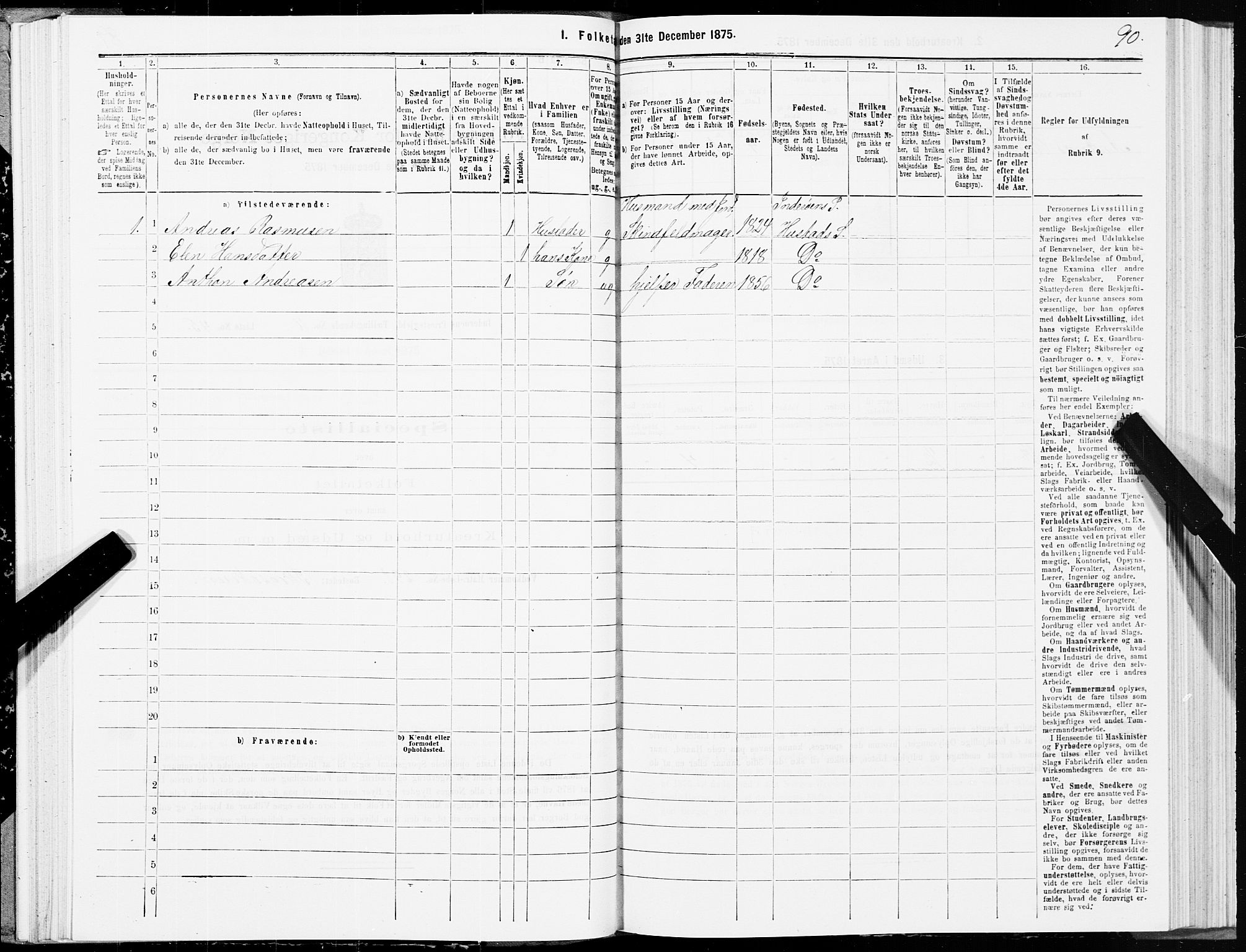 SAT, 1875 census for 1729P Inderøy, 1875, p. 6090