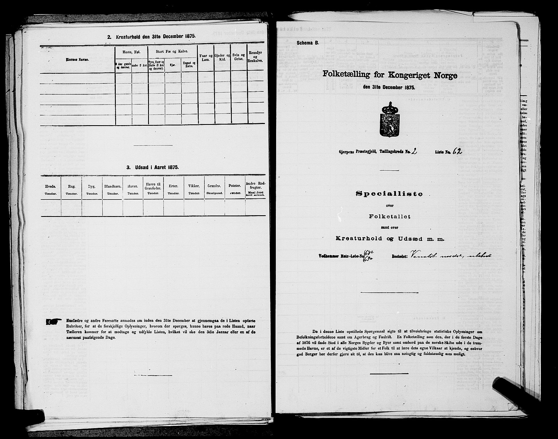 SAKO, 1875 census for 0812P Gjerpen, 1875, p. 362