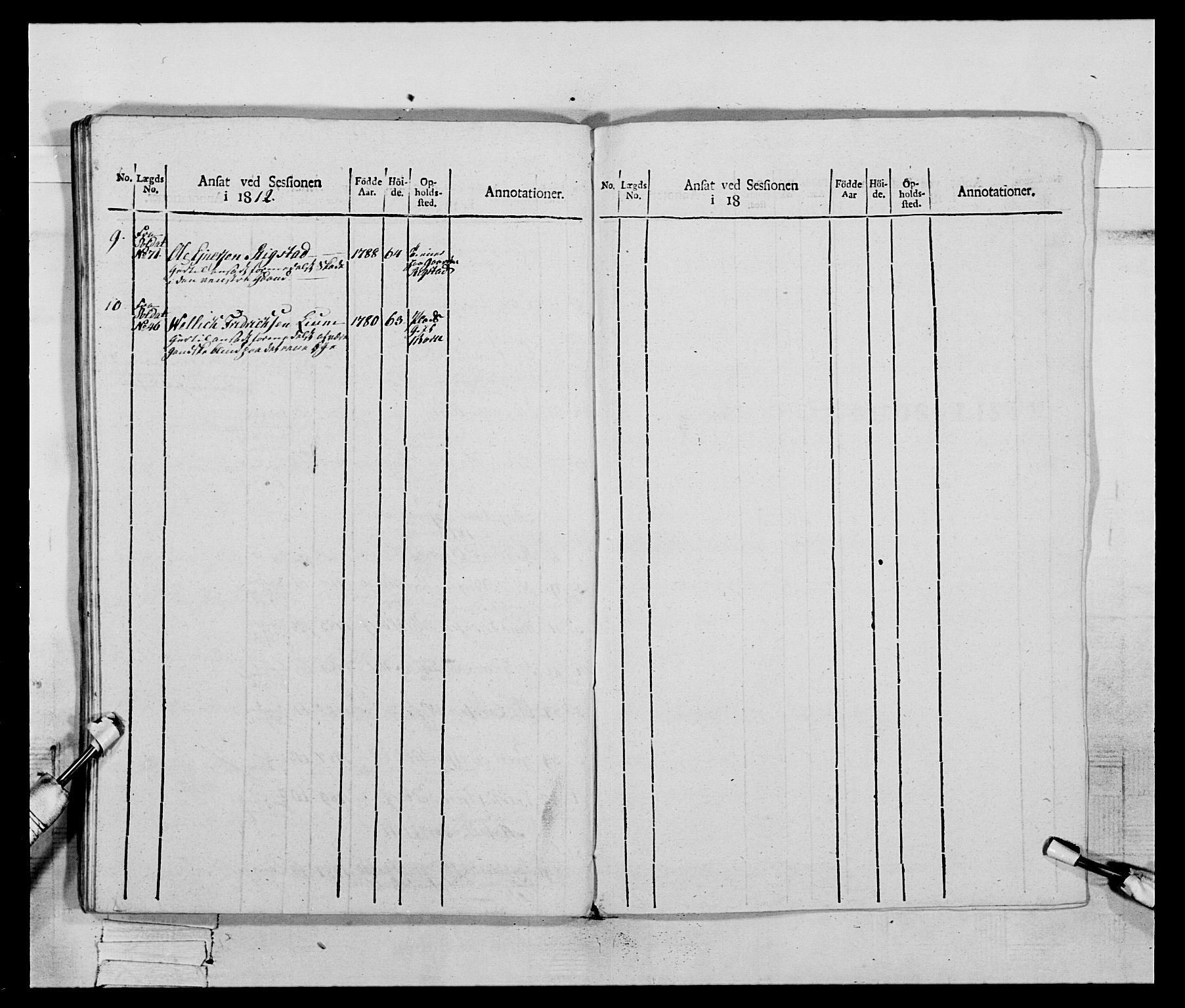 Generalitets- og kommissariatskollegiet, Det kongelige norske kommissariatskollegium, AV/RA-EA-5420/E/Eh/L0083c: 2. Trondheimske nasjonale infanteriregiment, 1810, p. 48