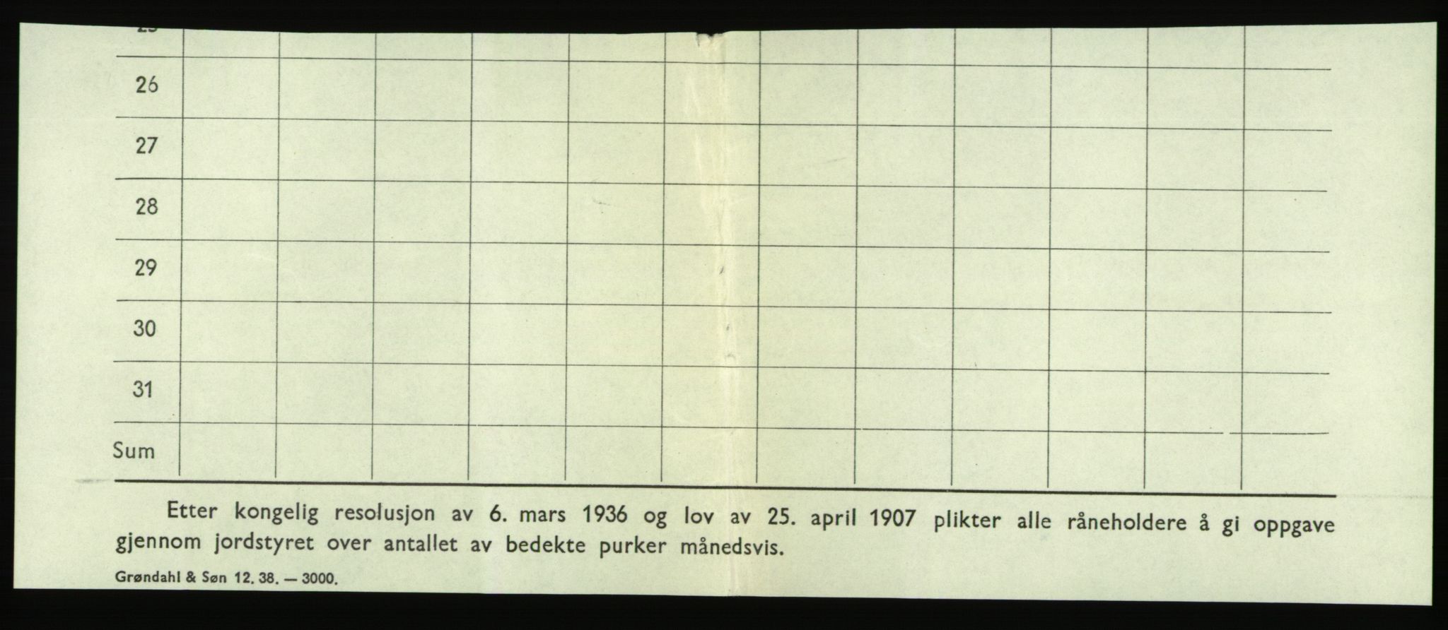 Statistisk sentralbyrå, Næringsøkonomiske emner, Jordbruk, skogbruk, jakt, fiske og fangst, AV/RA-S-2234/G/Gb/L0251: Møre og Romsdal: Voll, Eid, Grytten og Hen, 1939, p. 492