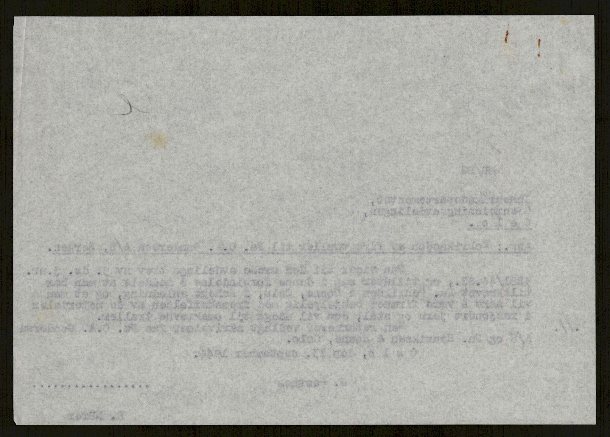 Direktoratet for industriforsyning, Sekretariatet, AV/RA-S-4153/D/Df/L0055: 9. Metallkontoret, 1940-1945, p. 248