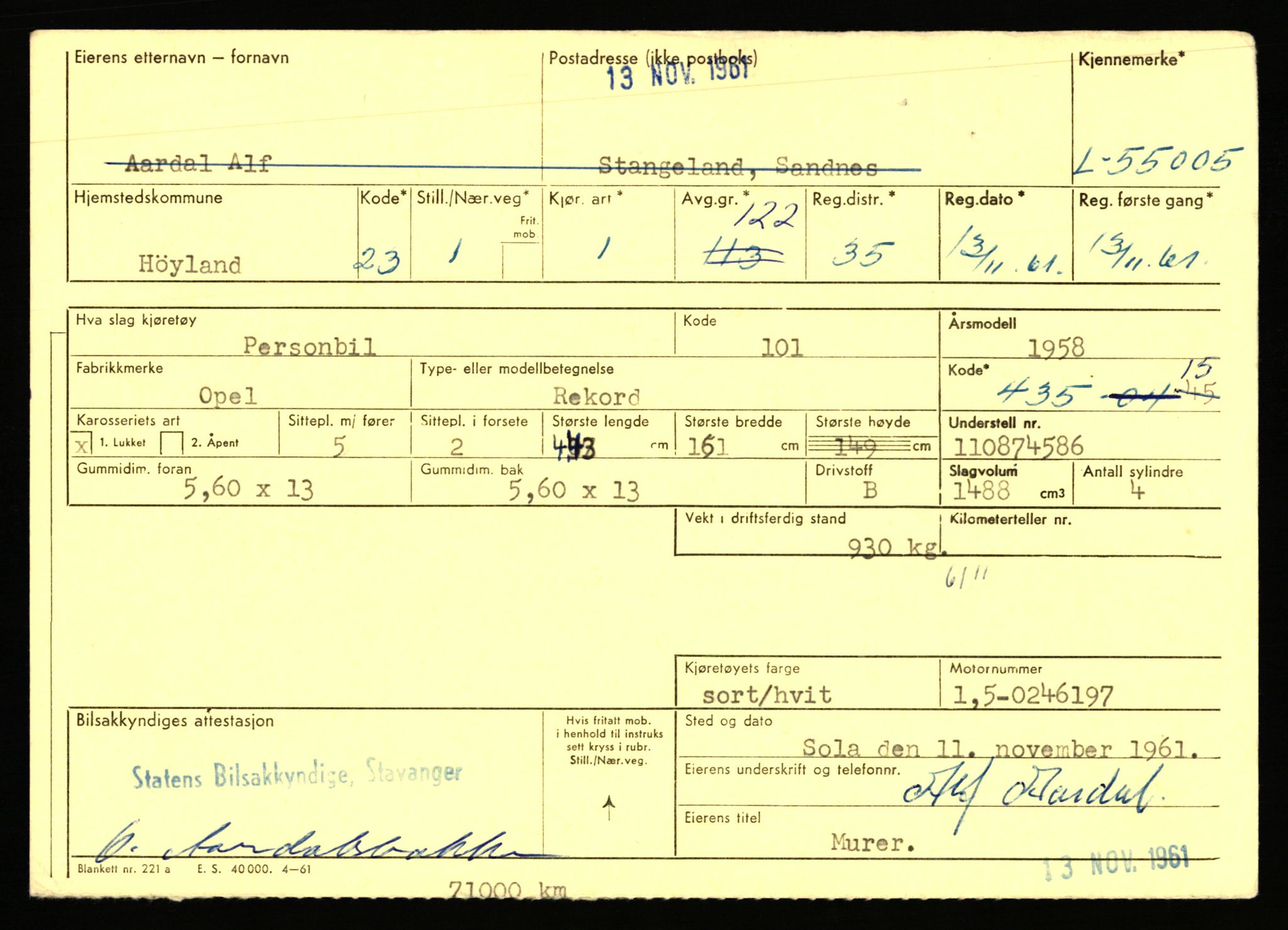 Stavanger trafikkstasjon, AV/SAST-A-101942/0/F/L0054: L-54200 - L-55699, 1930-1971, p. 1655