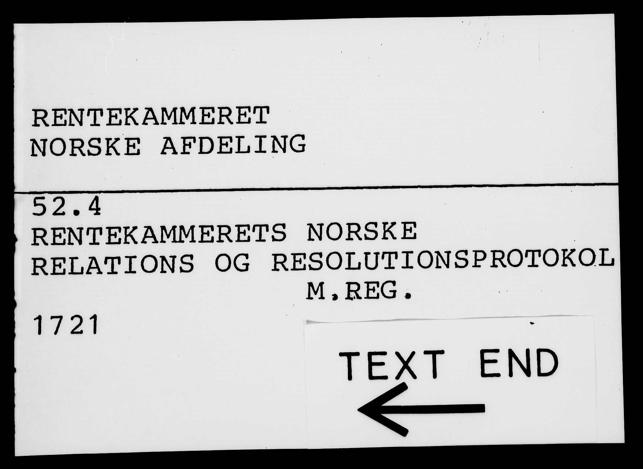 Rentekammeret, Kammerkanselliet, AV/RA-EA-3111/G/Gf/Gfa/L0004: Norsk relasjons- og resolusjonsprotokoll (merket RK 52.4), 1721, p. 1461