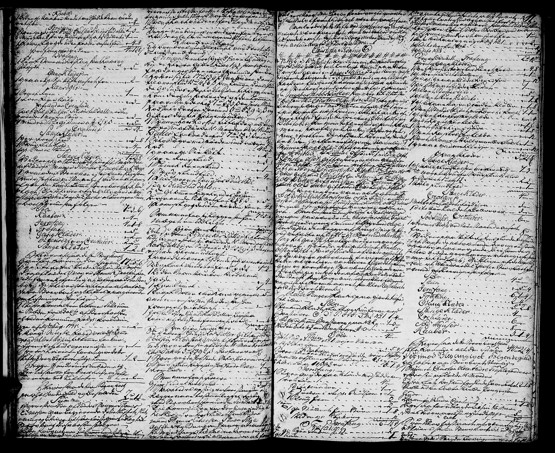 Salten sorenskriveri, AV/SAT-A-4578/1/3/3A/L0011: Skifteprotokoll 7a, 1766-1767, p. 10b-11a