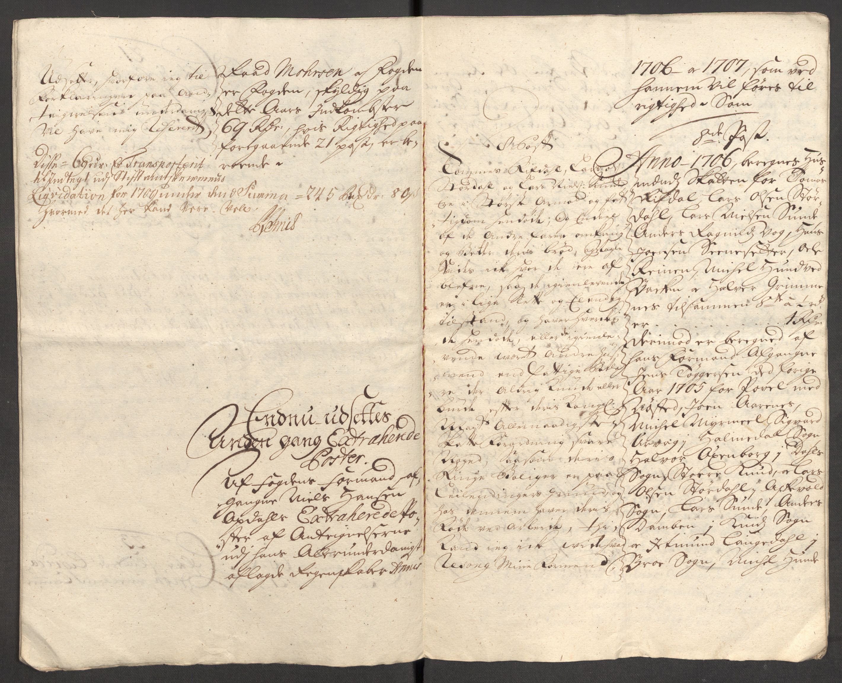 Rentekammeret inntil 1814, Reviderte regnskaper, Fogderegnskap, AV/RA-EA-4092/R53/L3431: Fogderegnskap Sunn- og Nordfjord, 1708, p. 285