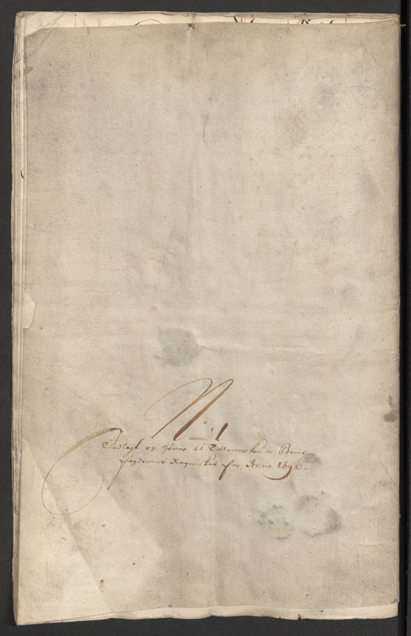 Rentekammeret inntil 1814, Reviderte regnskaper, Fogderegnskap, AV/RA-EA-4092/R36/L2094: Fogderegnskap Øvre og Nedre Telemark og Bamble, 1696, p. 43