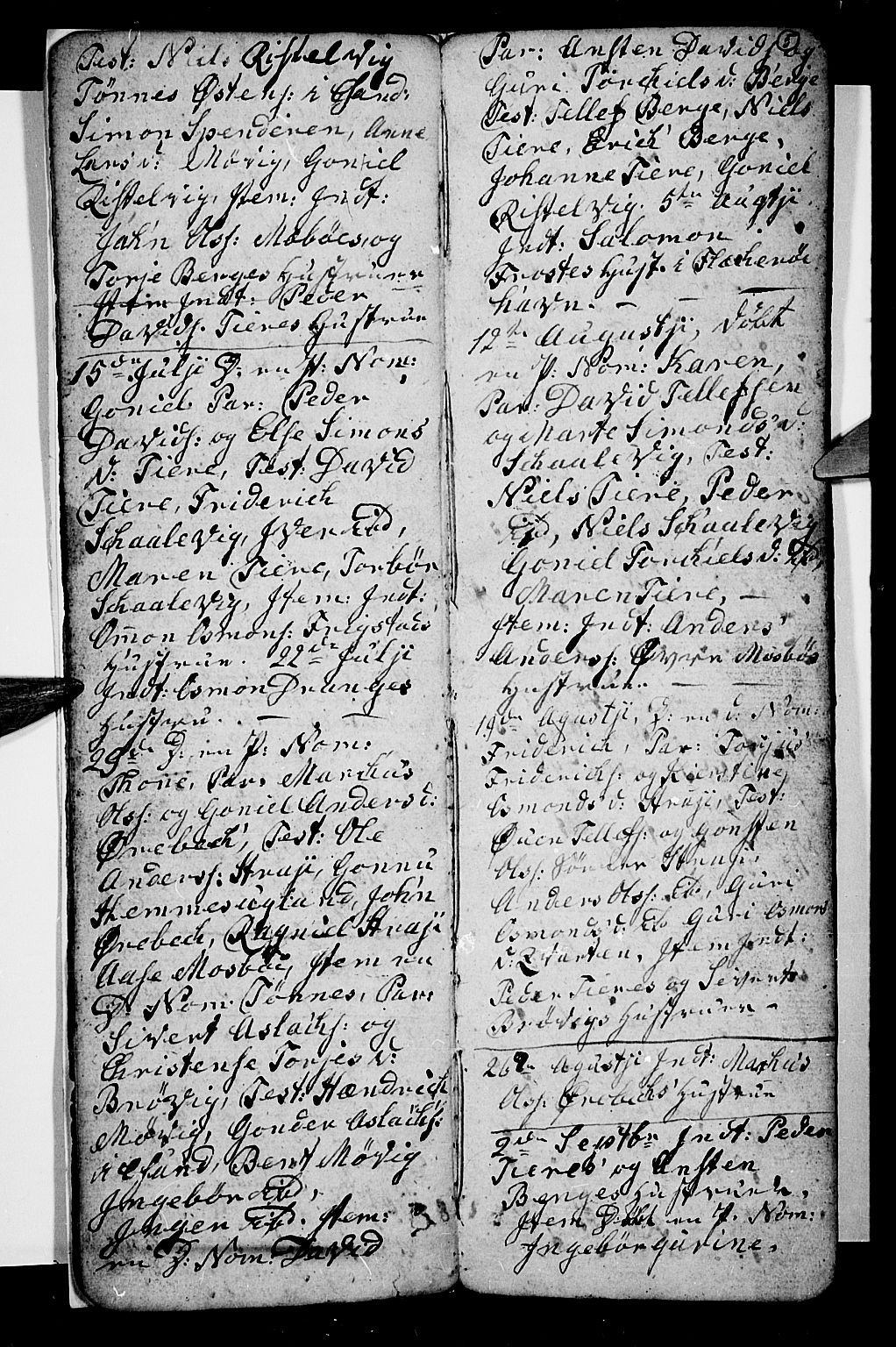 Oddernes sokneprestkontor, AV/SAK-1111-0033/F/Fb/Fba/L0002: Parish register (copy) no. B 2, 1791-1806, p. 5