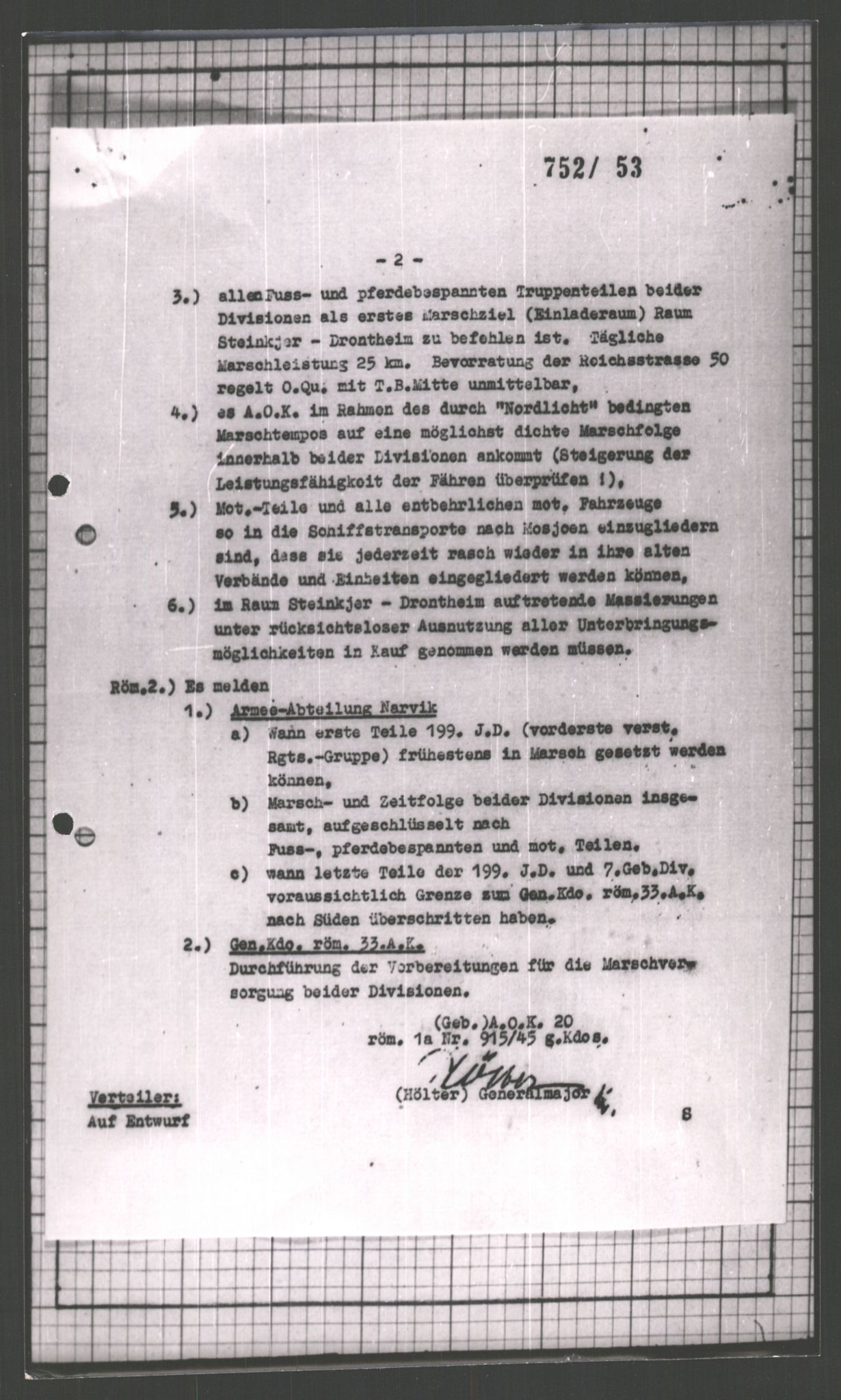 Forsvarets Overkommando. 2 kontor. Arkiv 11.4. Spredte tyske arkivsaker, AV/RA-RAFA-7031/D/Dar/Dara/L0002: Krigsdagbøker for 20. Gebirgs-Armee-Oberkommando (AOK 20), 1945, p. 467