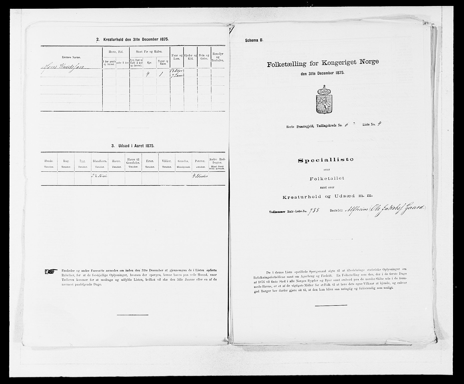 SAB, 1875 census for 1258P Herdla, 1875, p. 759