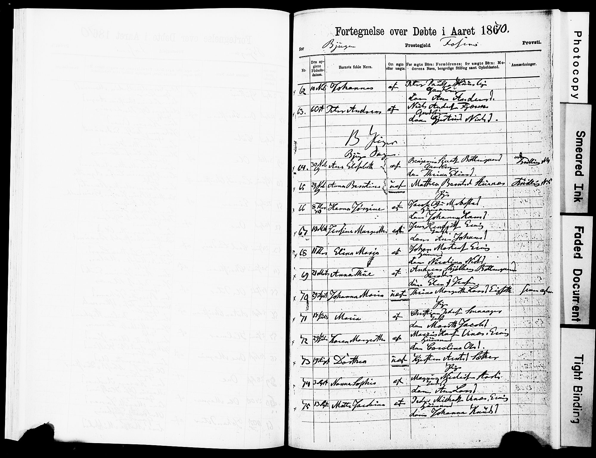 Ministerialprotokoller, klokkerbøker og fødselsregistre - Sør-Trøndelag, AV/SAT-A-1456/651/L0642: Parish register (official) no. 651A01, 1866-1872