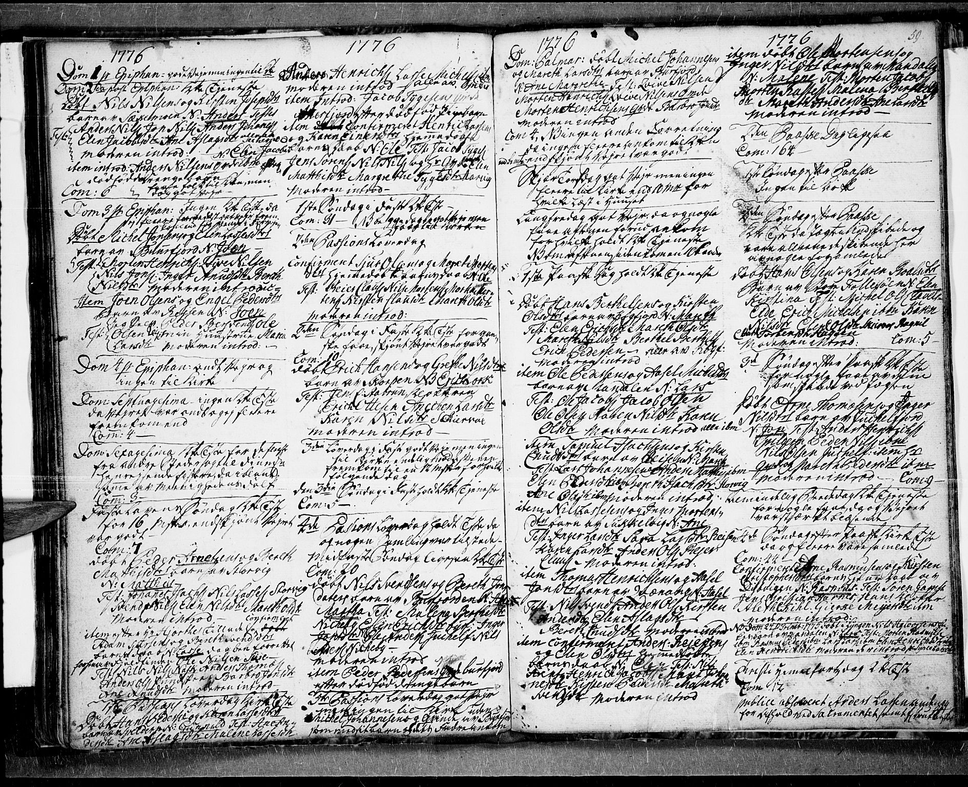 Skjervøy sokneprestkontor, SATØ/S-1300/H/Ha/Haa/L0001kirke: Parish register (official) no. 1, 1748-1780, p. 59