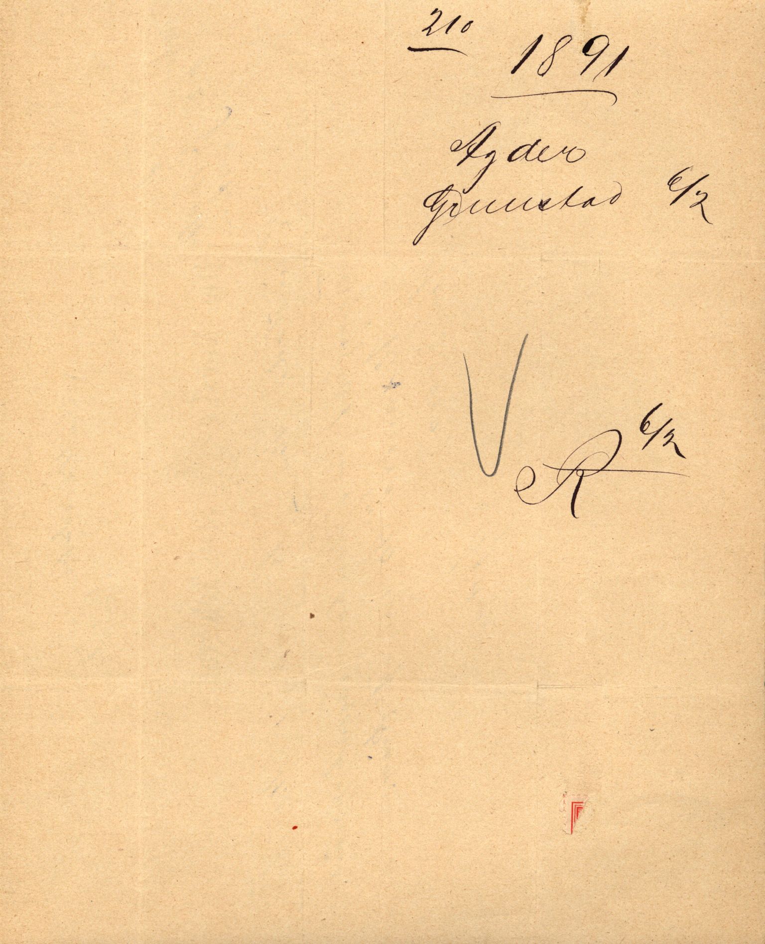 Pa 63 - Østlandske skibsassuranceforening, VEMU/A-1079/G/Ga/L0027/0009: Havaridokumenter / Activ av Sandefjord, Alice, Alexandra, Aleyon, Wido, 1891, p. 15