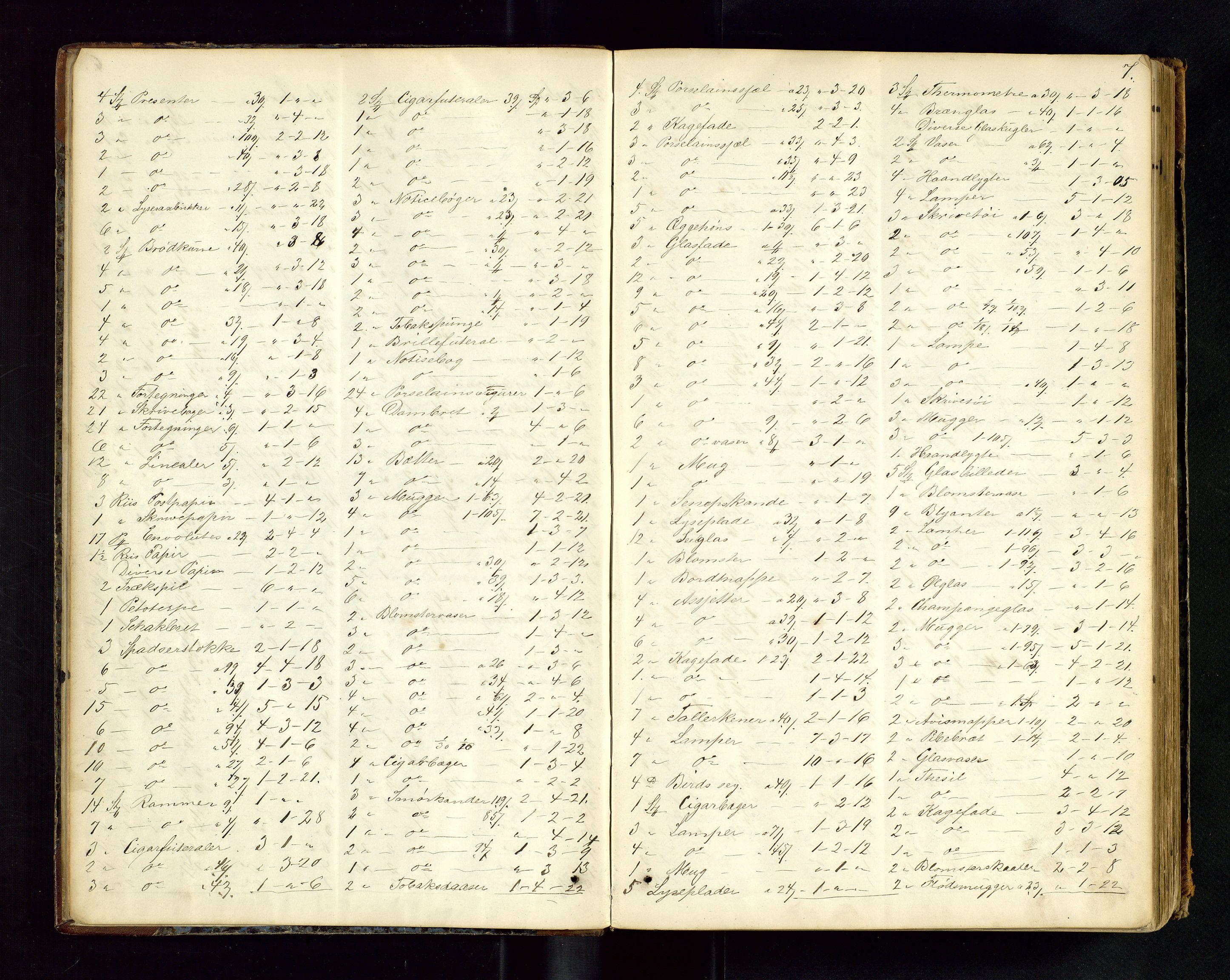 Stavanger byfogd, AV/SAST-A-101408/001/5/50/503BA/L0003: Registreringsprotokoll, 1864-1882, p. 7
