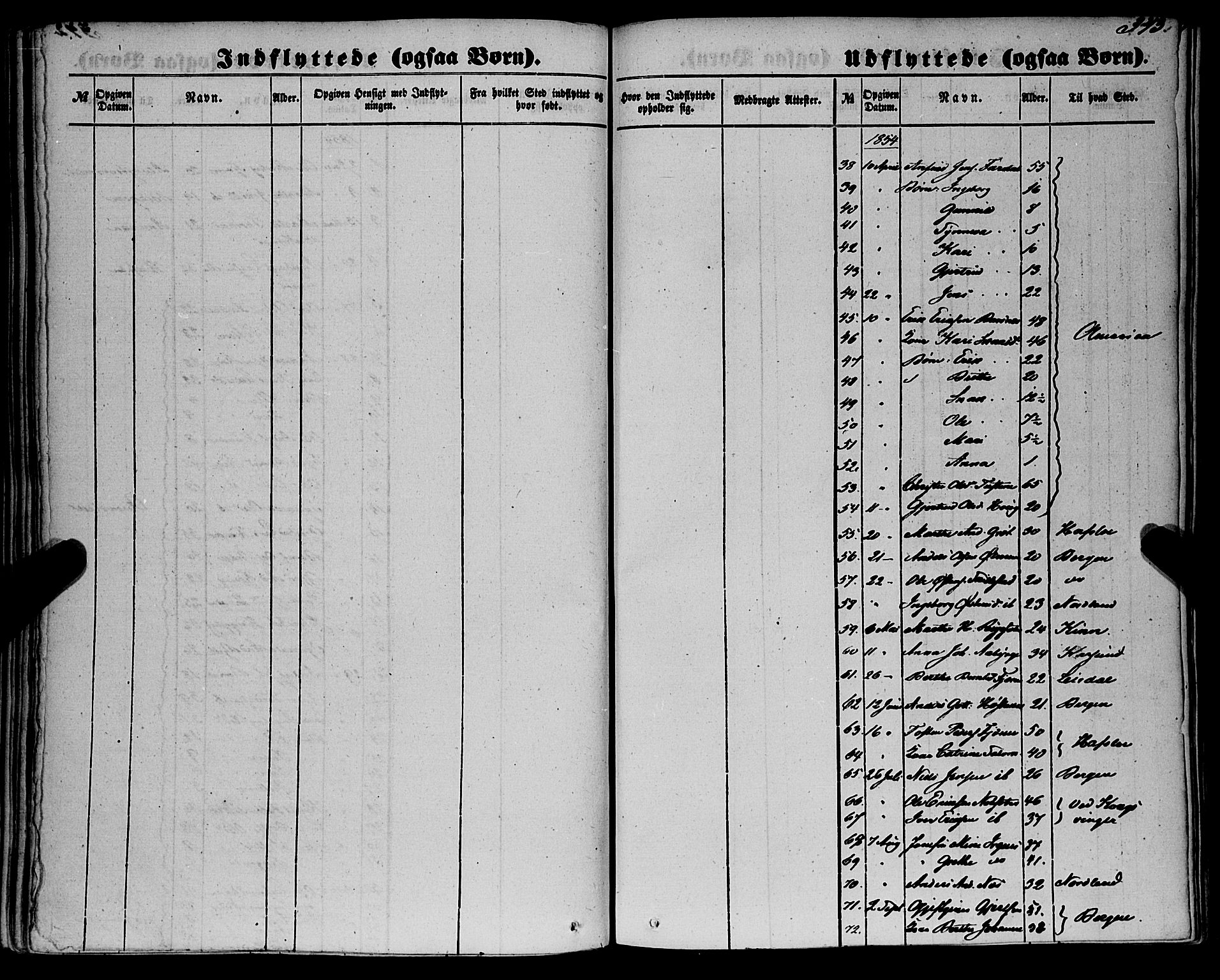 Sogndal sokneprestembete, AV/SAB-A-81301/H/Haa/Haaa/L0012II: Parish register (official) no. A 12II, 1847-1877, p. 343