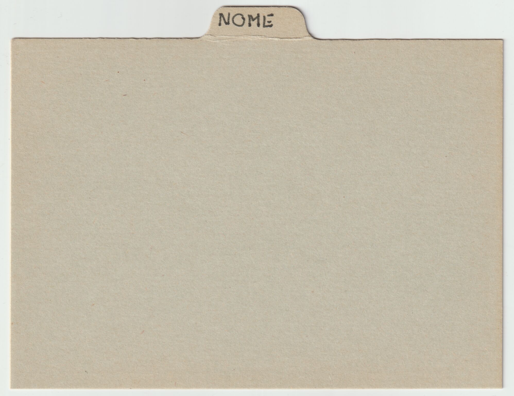 Arbeiderbevegelsens arkiv i Telemarks arkiv, AAT/AAT-800139/Z/Za/L0001/0010: Registerkort arkiv / Nome, p. 1