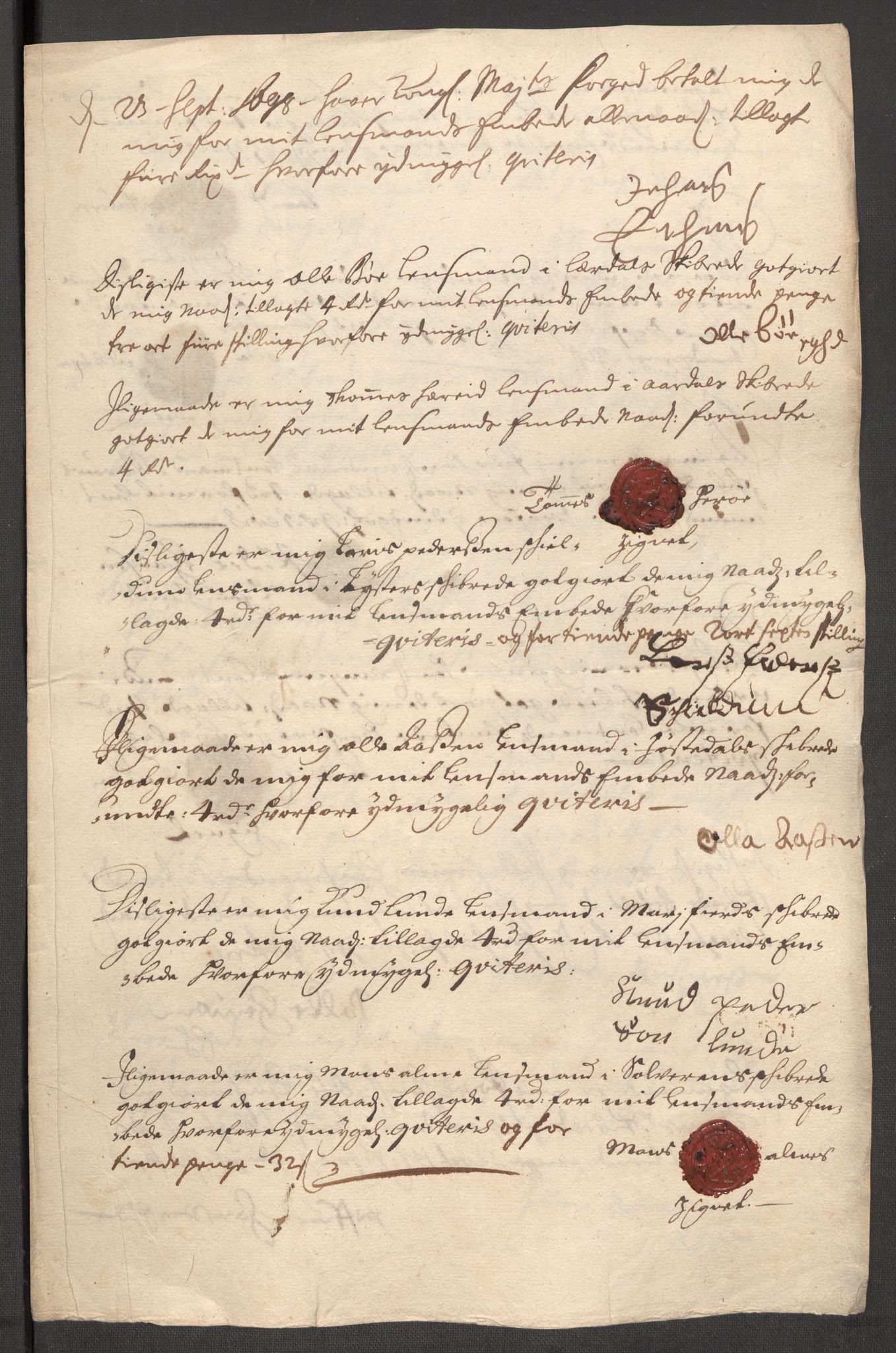 Rentekammeret inntil 1814, Reviderte regnskaper, Fogderegnskap, RA/EA-4092/R52/L3310: Fogderegnskap Sogn, 1698-1699, p. 242