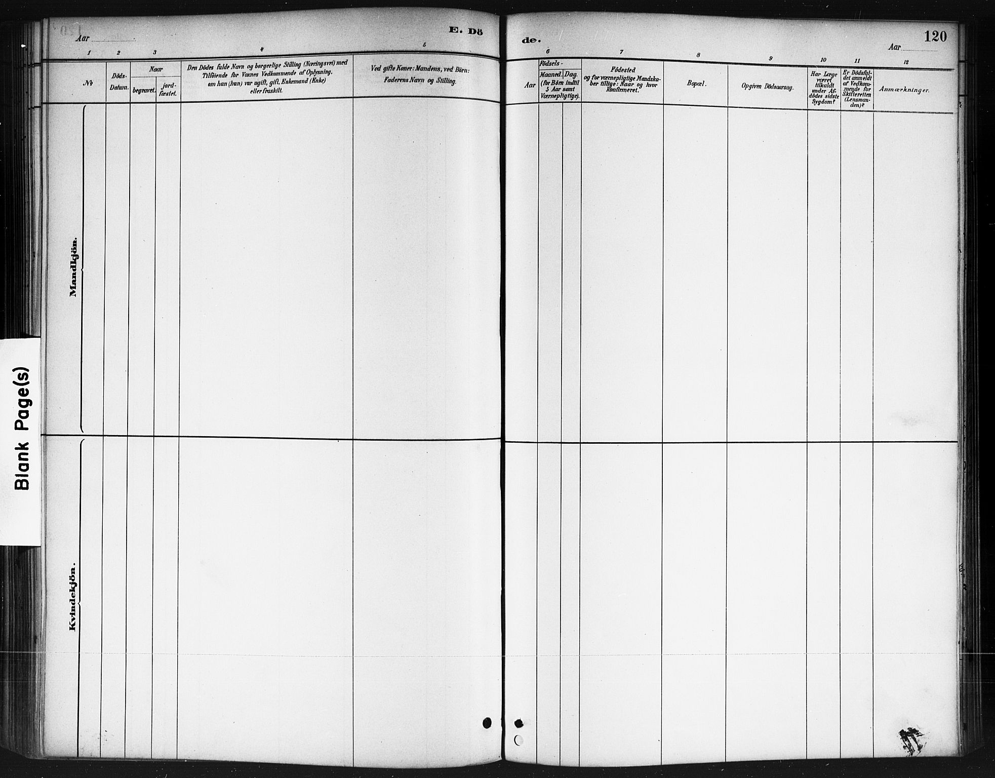 Ås prestekontor Kirkebøker, AV/SAO-A-10894/F/Fb/L0001: Parish register (official) no. II 1, 1881-1895, p. 120