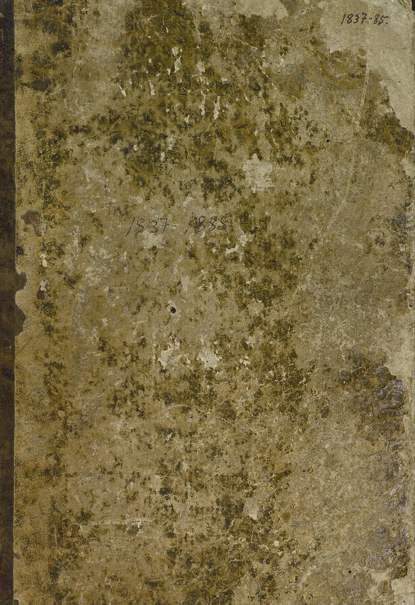 Gulen kommune. Formannskapet, VLFK/K-14111.150/100/L0001: møtebok for kommunestyret og formannskapet i Gulen kommune, 1837-1885