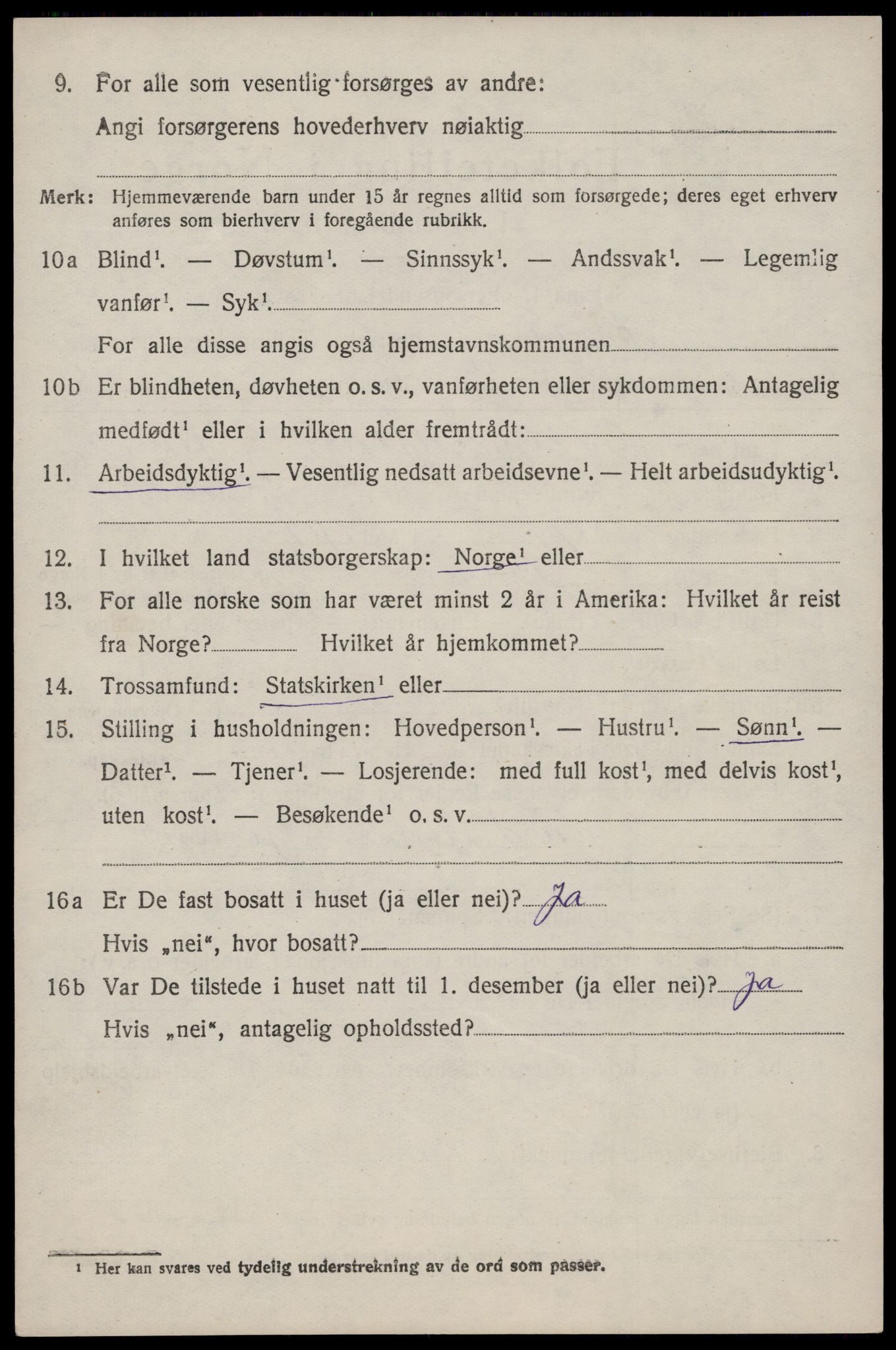 SAST, 1920 census for Avaldsnes, 1920, p. 5682