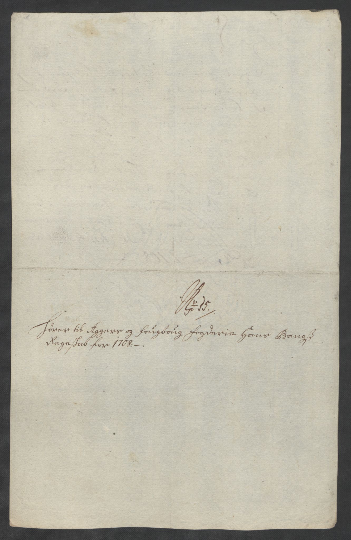 Rentekammeret inntil 1814, Reviderte regnskaper, Fogderegnskap, AV/RA-EA-4092/R10/L0447: Fogderegnskap Aker og Follo, 1707-1709, p. 354