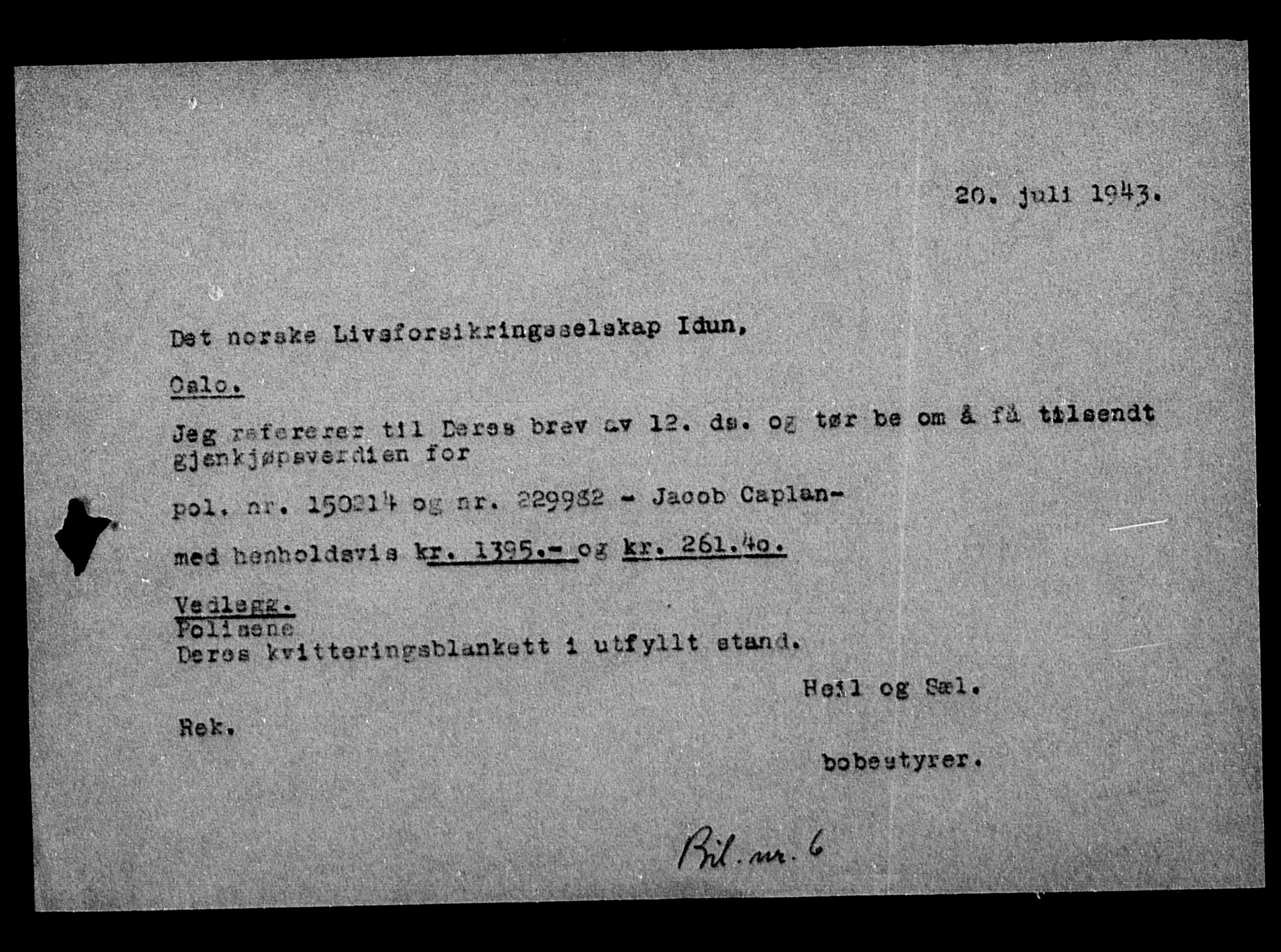 Justisdepartementet, Tilbakeføringskontoret for inndratte formuer, AV/RA-S-1564/H/Hc/Hcb/L0911: --, 1945-1947, p. 457