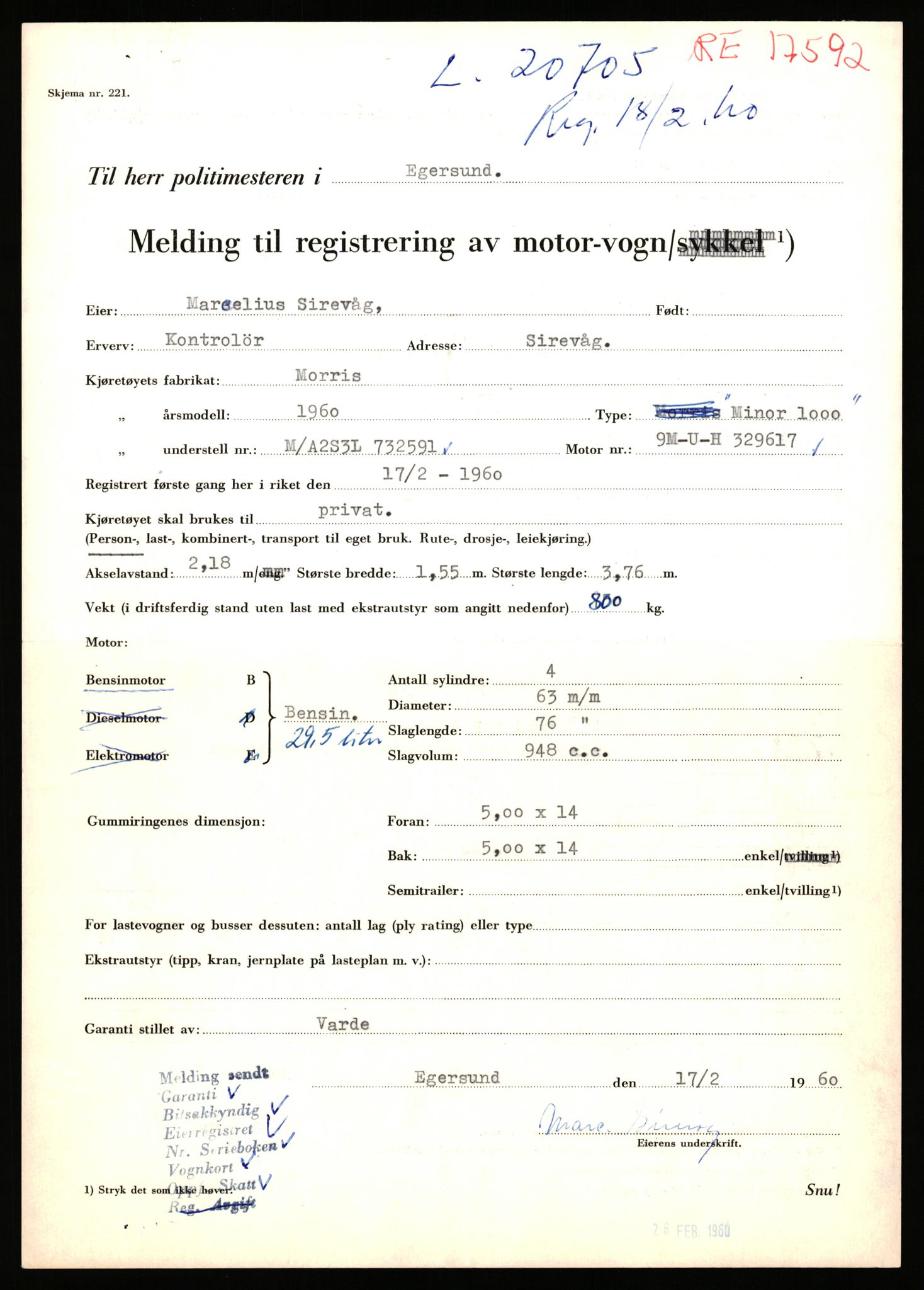 Stavanger trafikkstasjon, AV/SAST-A-101942/0/F/L0037: L-20500 - L-21499, 1930-1971, p. 735