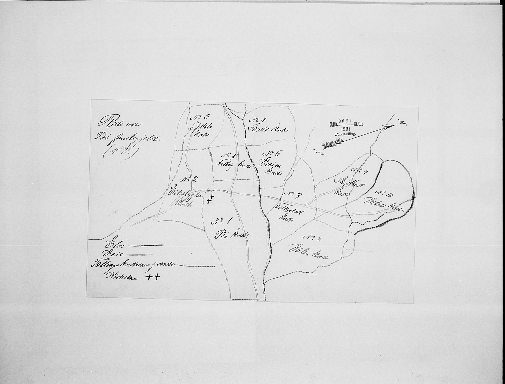 SAKO, 1900 census for Bø, 1900, p. 25