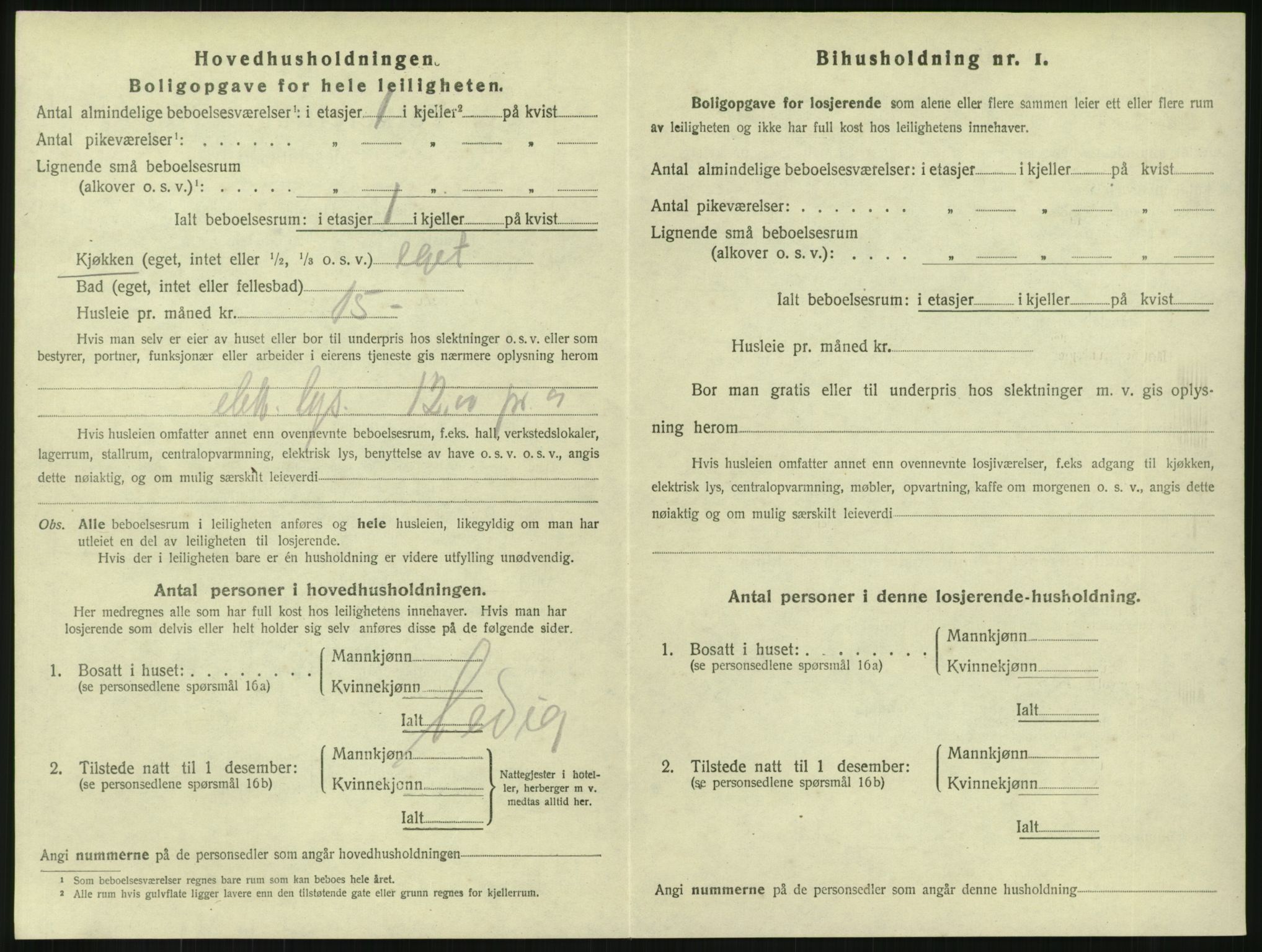 SAKO, 1920 census for Horten, 1920, p. 3610