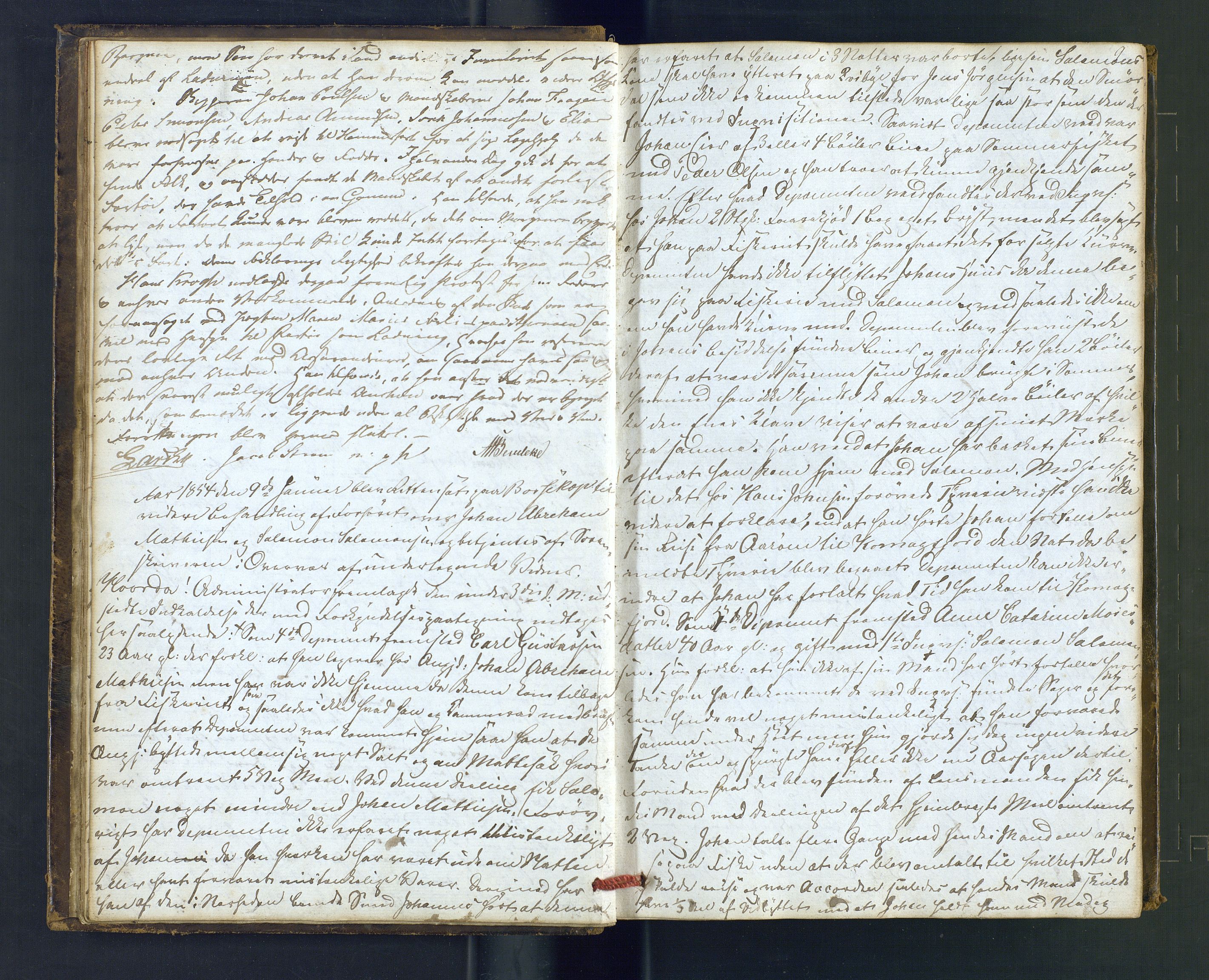 Alta fogderi/sorenskriveri, AV/SATØ-SATØ-5/1/J/Jb/L0171: Ekstrarettsprotokoll, 1853-1860, p. 9