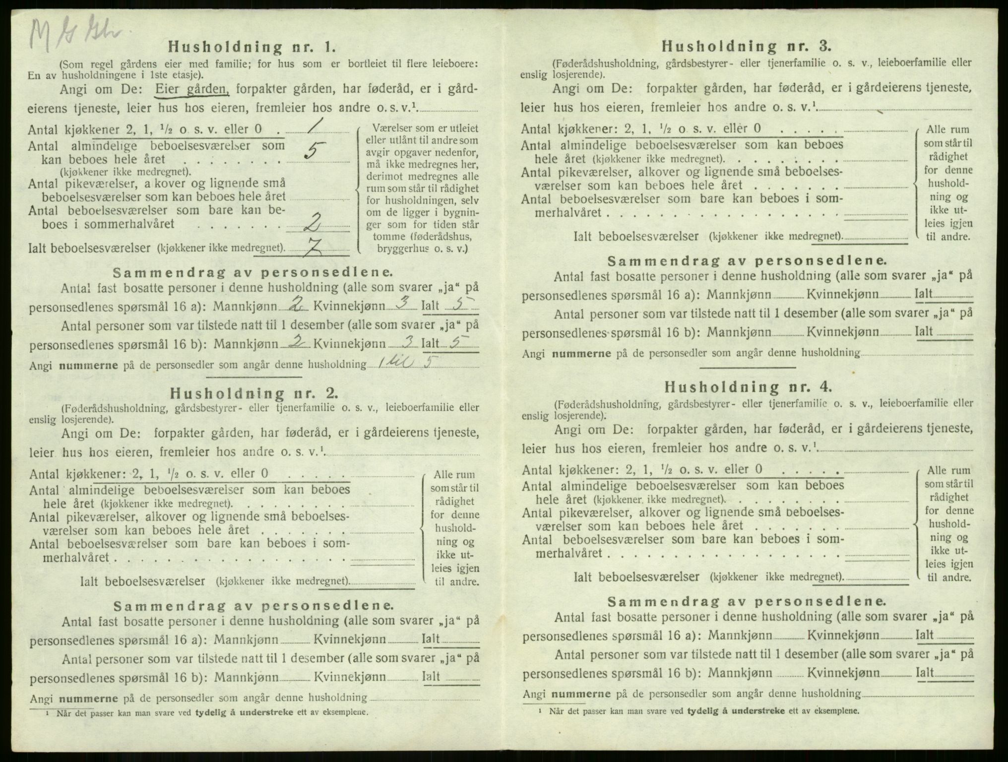 SAKO, 1920 census for Våle, 1920, p. 503