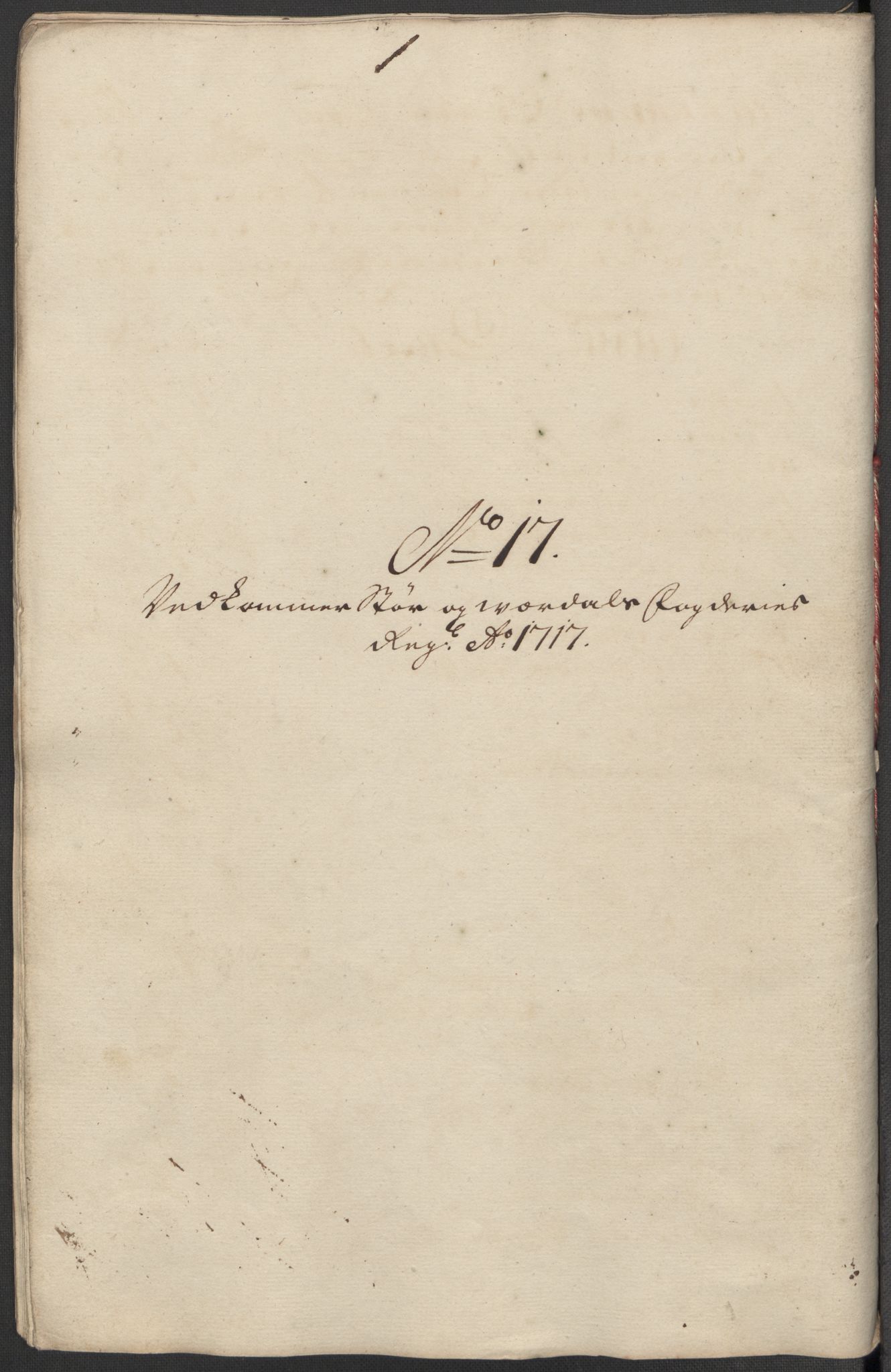 Rentekammeret inntil 1814, Reviderte regnskaper, Fogderegnskap, AV/RA-EA-4092/R62/L4207: Fogderegnskap Stjørdal og Verdal, 1717, p. 216