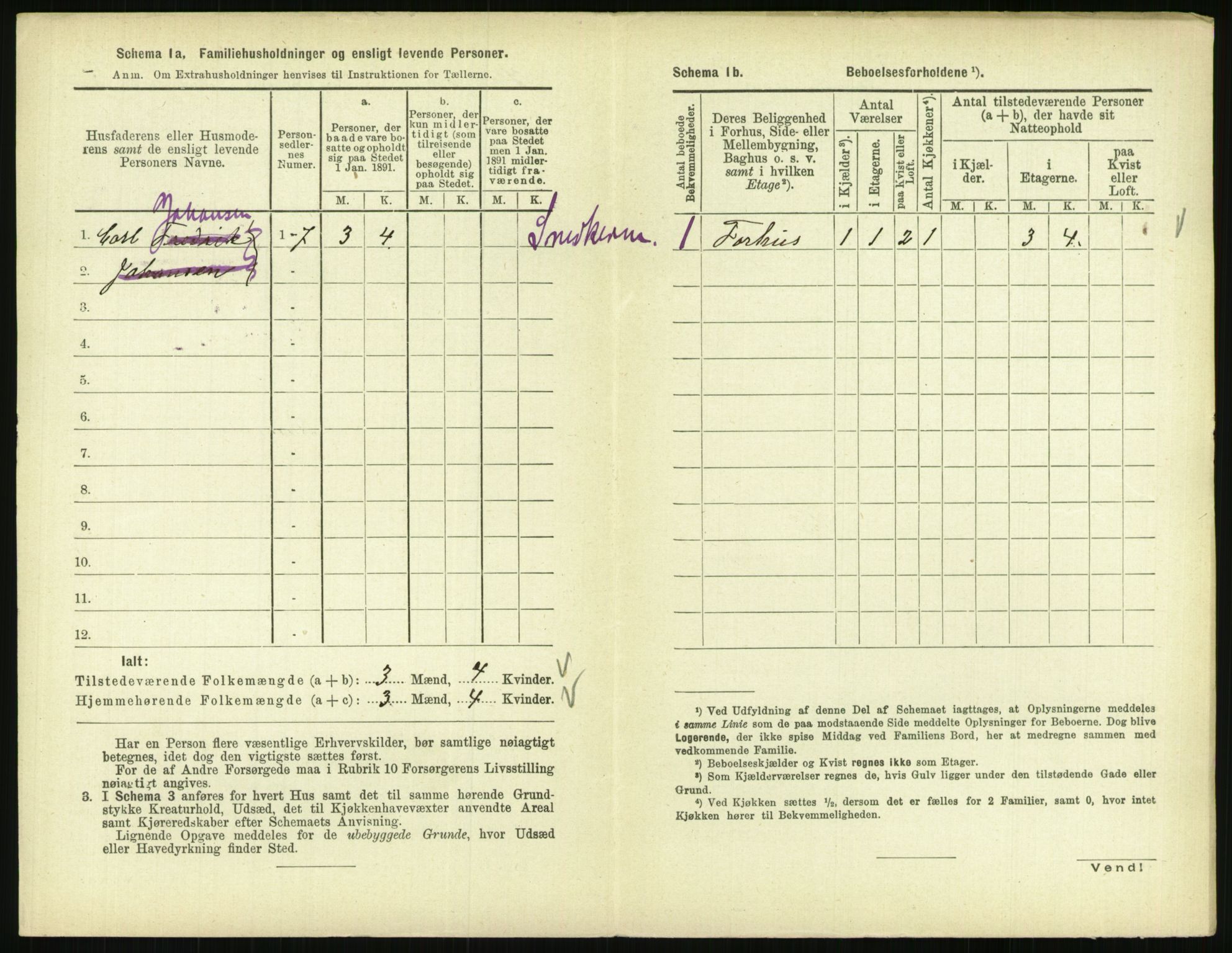 RA, 1891 census for 0801 Kragerø, 1891, p. 631