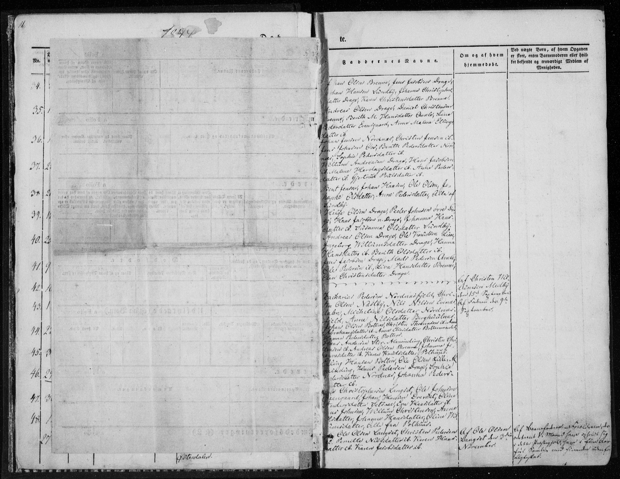 Ministerialprotokoller, klokkerbøker og fødselsregistre - Nordland, SAT/A-1459/847/L0666: Parish register (official) no. 847A06, 1842-1871