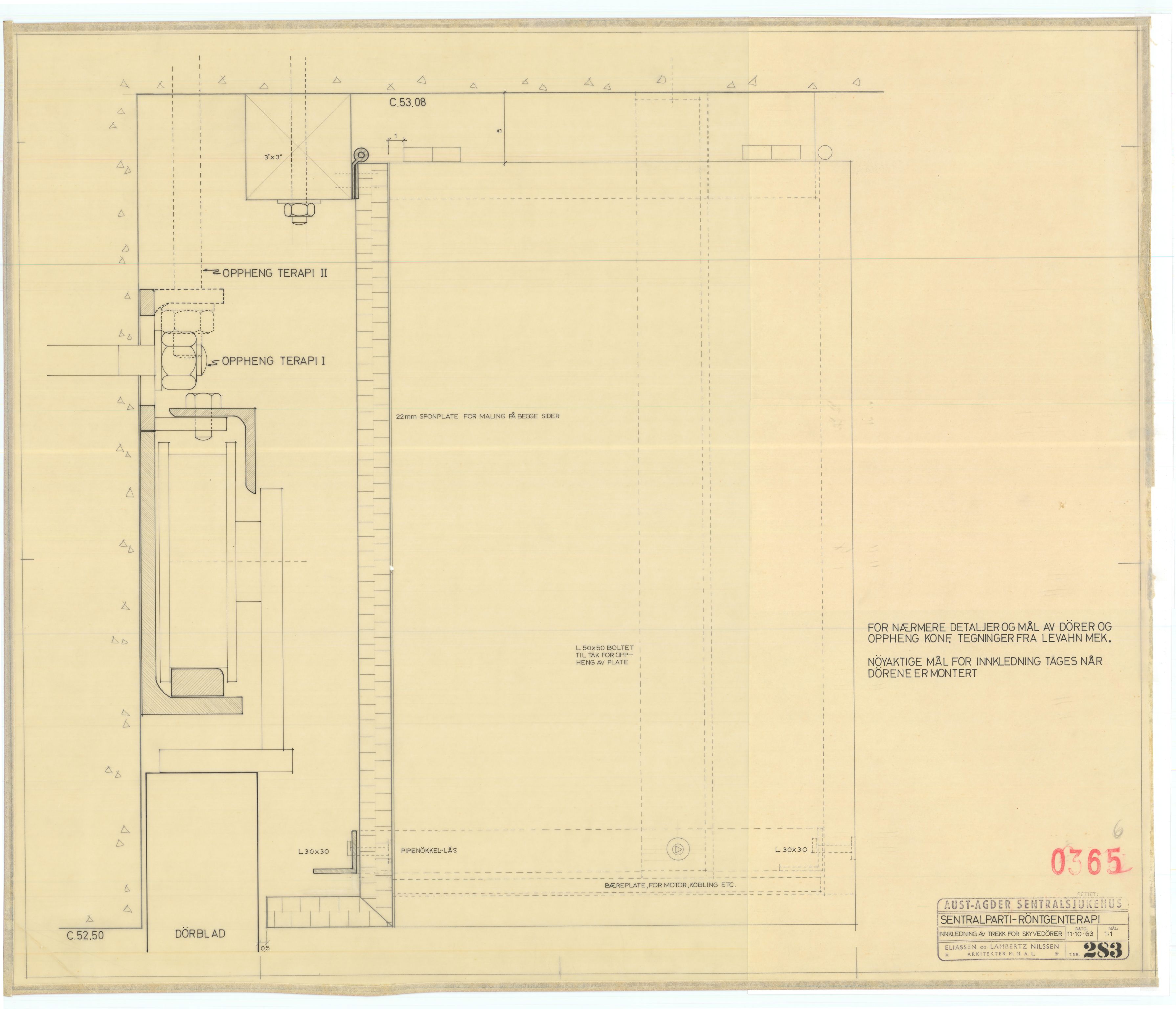 Eliassen og Lambertz-Nilssen Arkitekter, AAKS/PA-2983/T/T01/L0006: Tegningskogger 0366, 1960-1966, p. 8