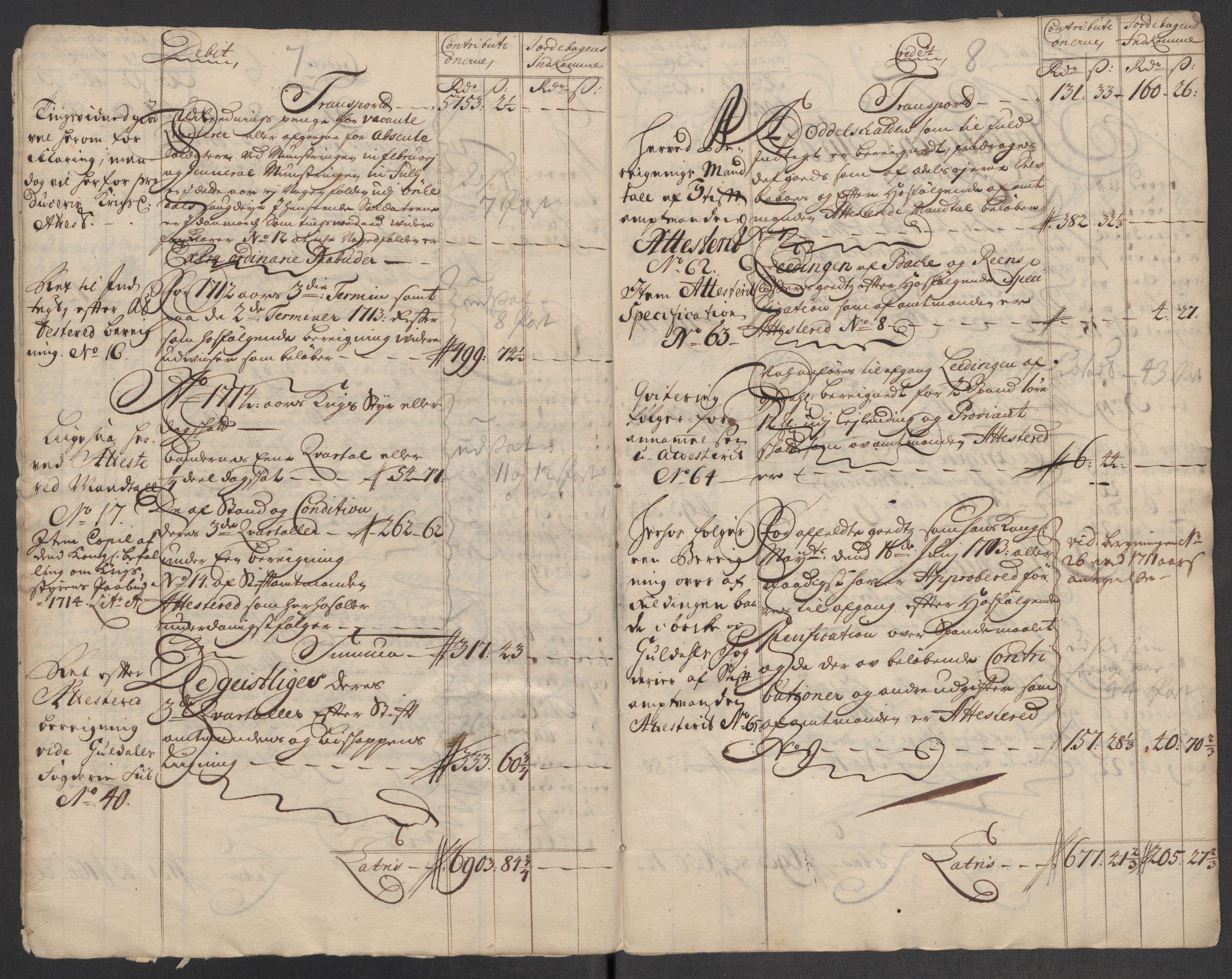 Rentekammeret inntil 1814, Reviderte regnskaper, Fogderegnskap, AV/RA-EA-4092/R60/L3965: Fogderegnskap Orkdal og Gauldal, 1714, p. 7