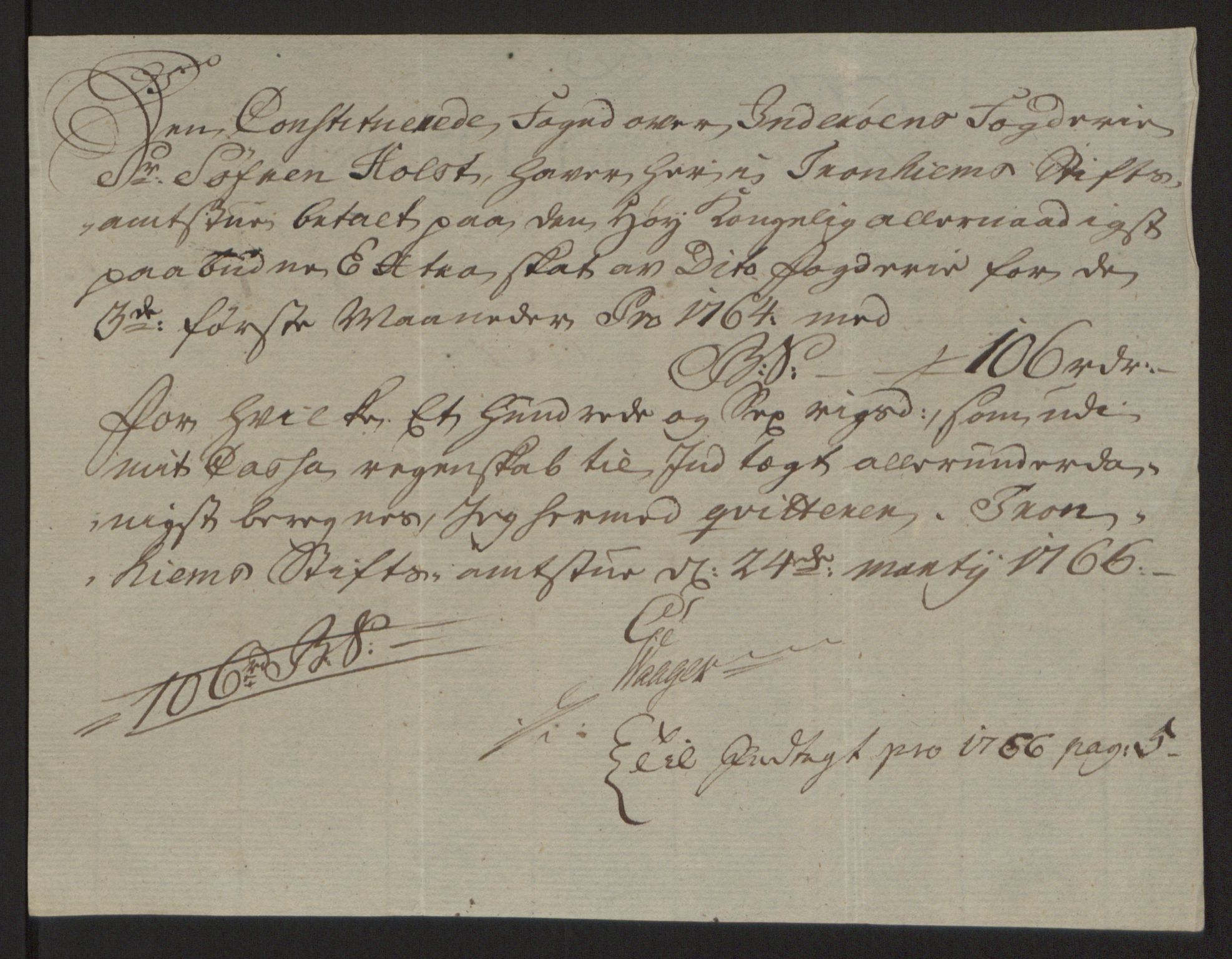 Rentekammeret inntil 1814, Reviderte regnskaper, Fogderegnskap, RA/EA-4092/R63/L4420: Ekstraskatten Inderøy, 1762-1772, p. 157