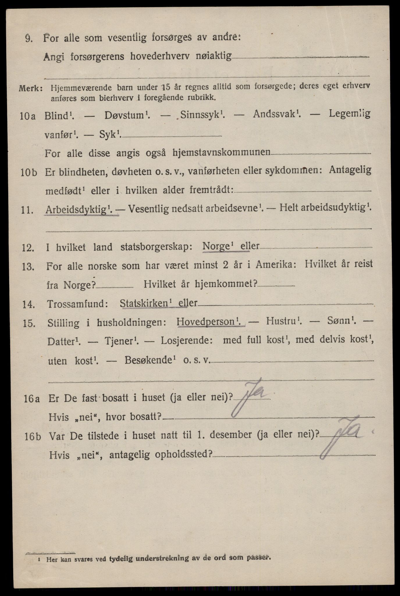 SAST, 1920 census for Lund, 1920, p. 2117