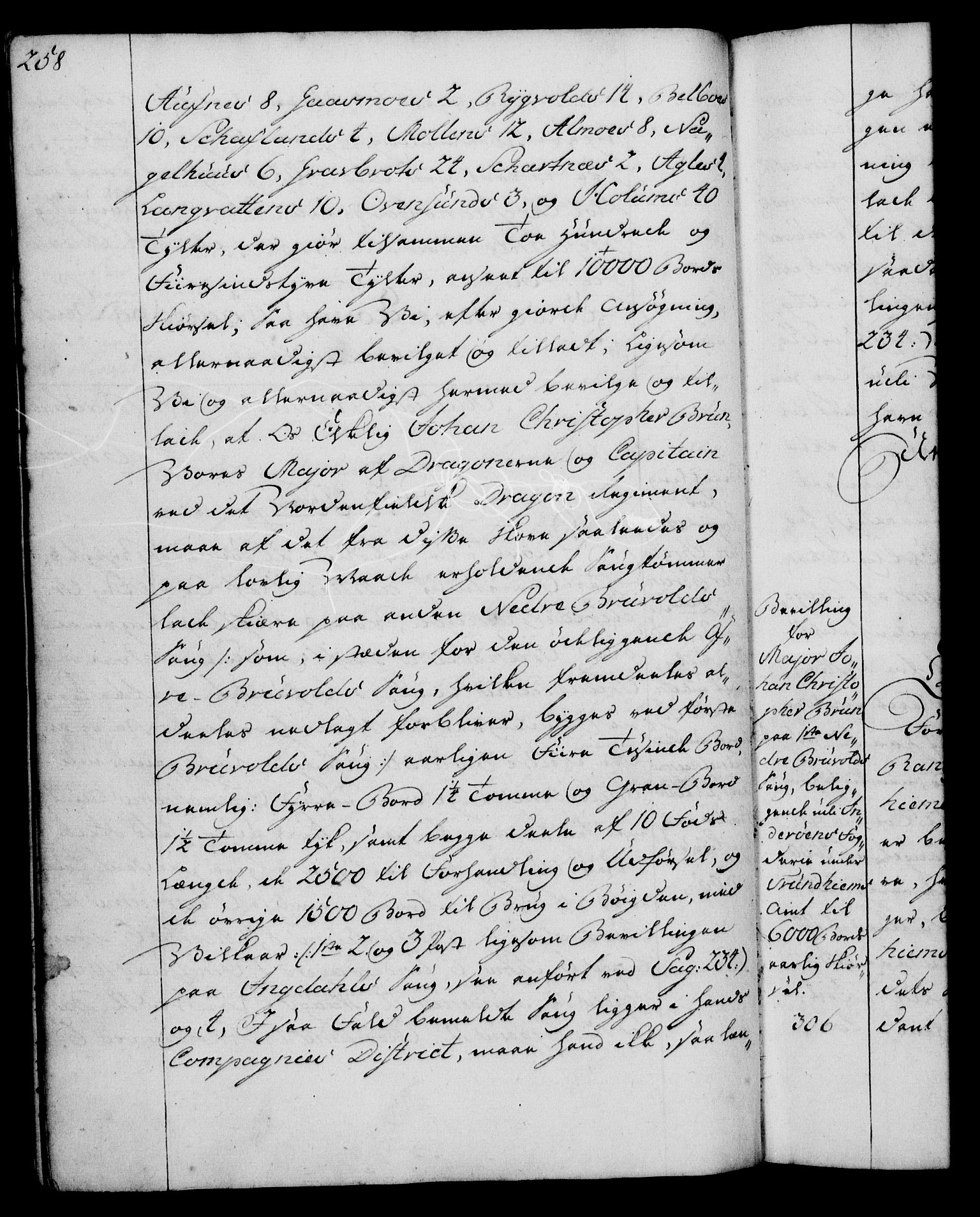 Rentekammeret, Kammerkanselliet, RA/EA-3111/G/Gg/Gga/L0007: Norsk ekspedisjonsprotokoll med register (merket RK 53.7), 1759-1768, p. 258