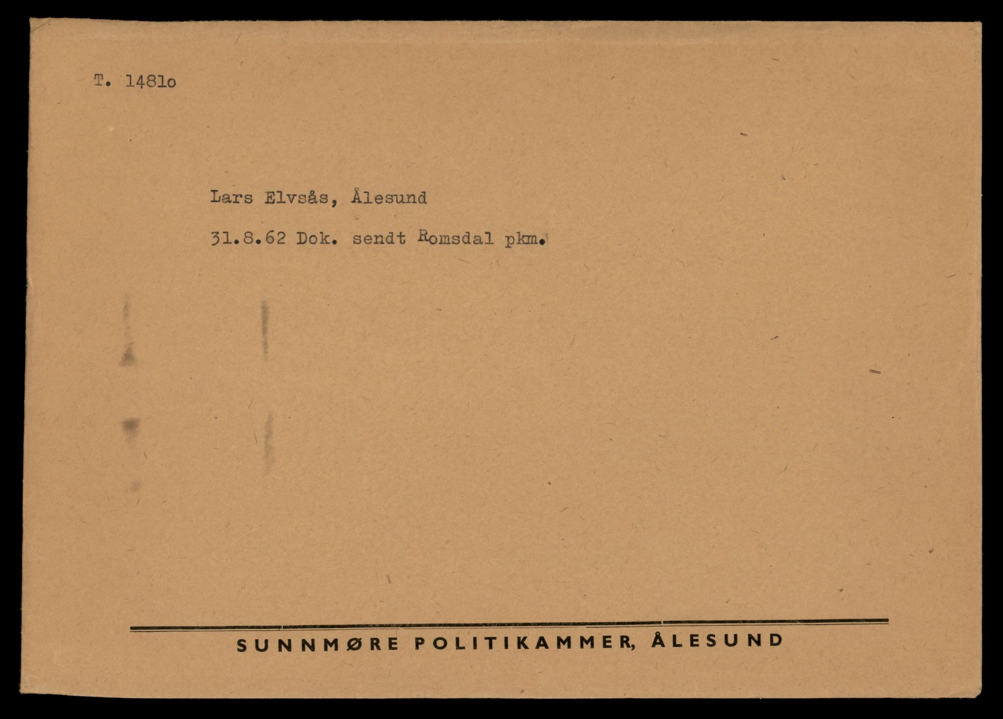 Møre og Romsdal vegkontor - Ålesund trafikkstasjon, AV/SAT-A-4099/F/Fe/L0048: Registreringskort for kjøretøy T 14721 - T 14863, 1927-1998, p. 1951