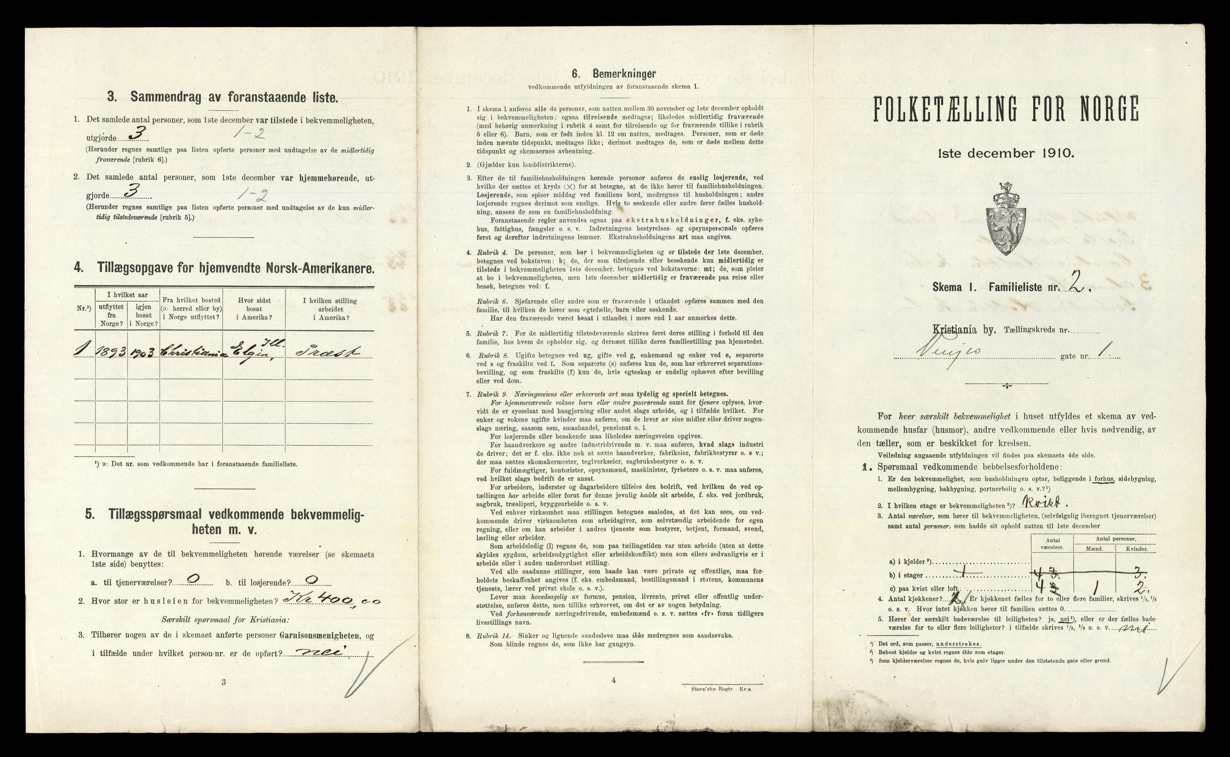 RA, 1910 census for Kristiania, 1910, p. 119691