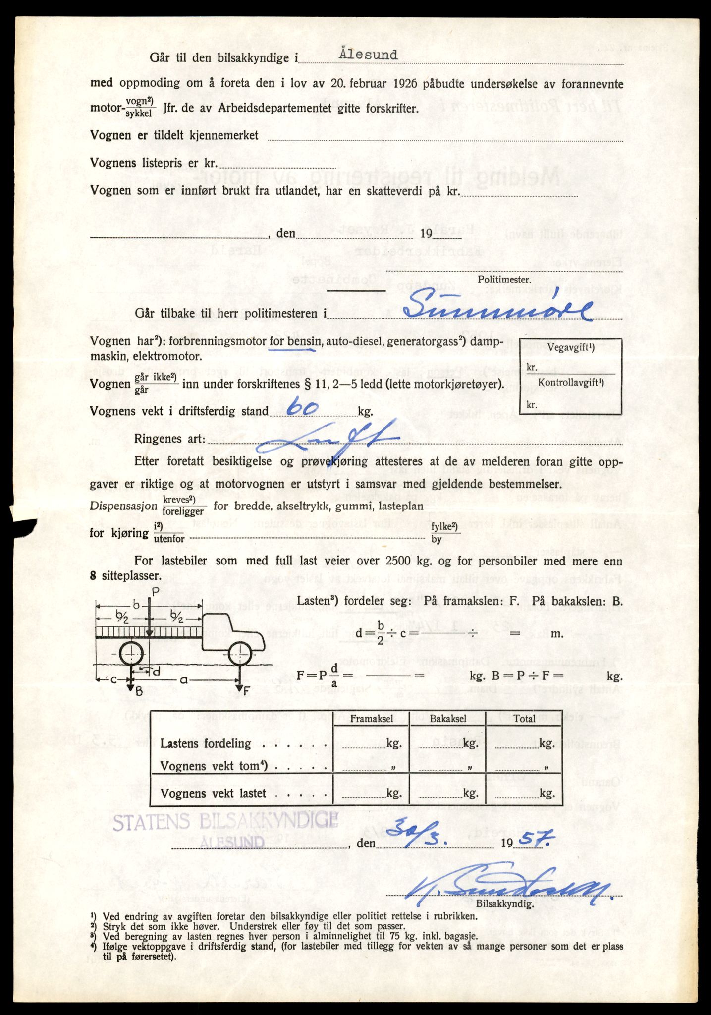 Møre og Romsdal vegkontor - Ålesund trafikkstasjon, SAT/A-4099/F/Fe/L0030: Registreringskort for kjøretøy T 11620 - T 11799, 1927-1998, p. 612