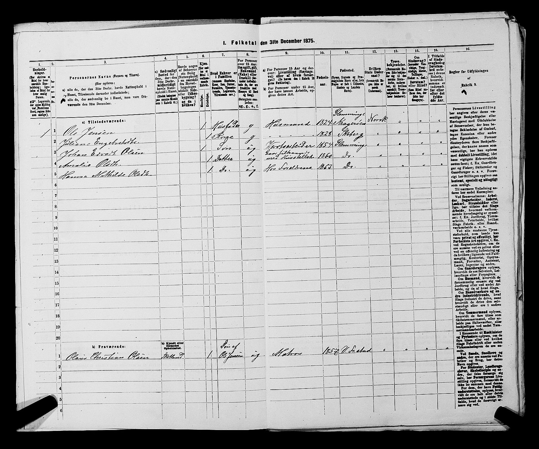 RA, 1875 census for 0132L Fredrikstad/Glemmen, 1875, p. 796