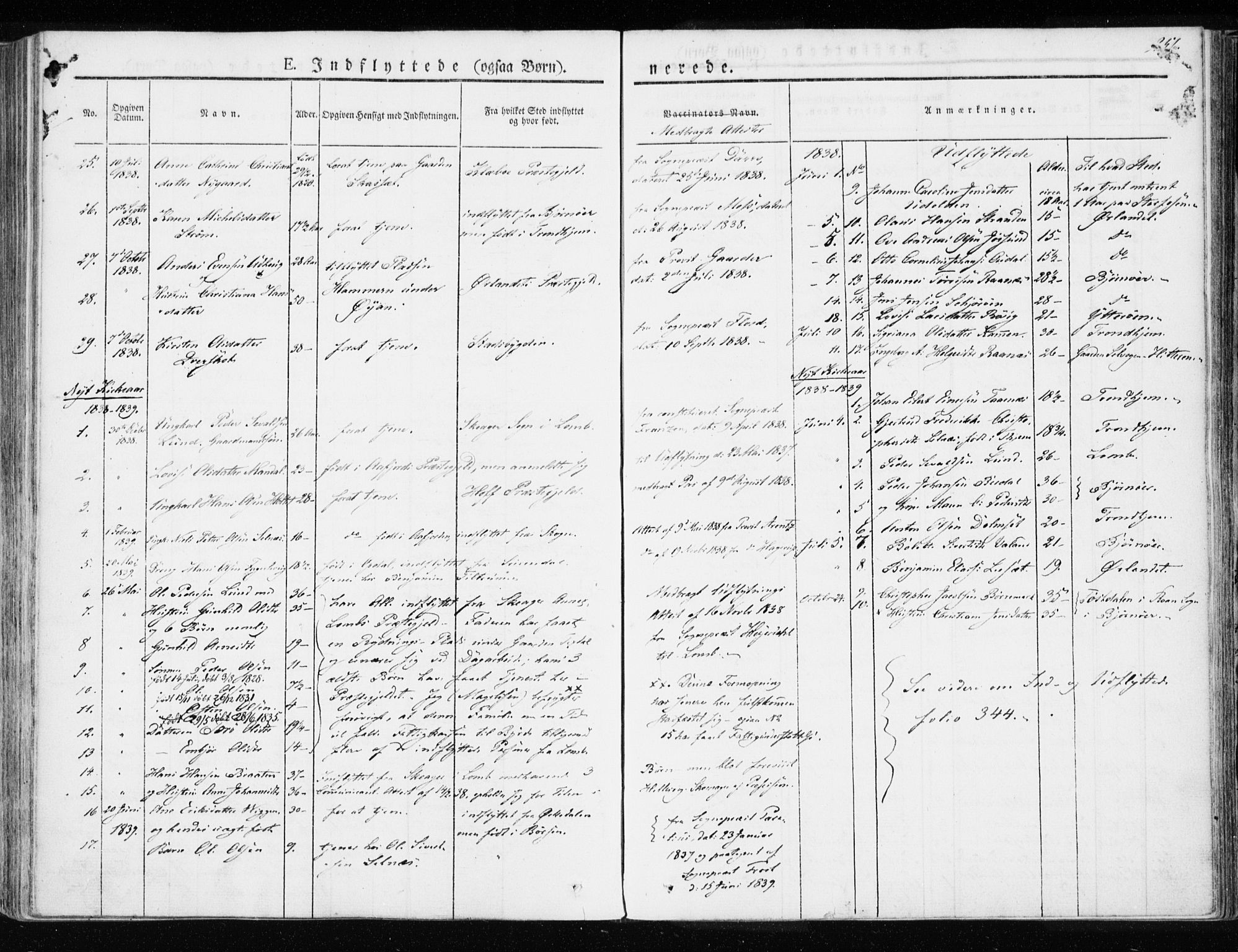 Ministerialprotokoller, klokkerbøker og fødselsregistre - Sør-Trøndelag, AV/SAT-A-1456/655/L0676: Parish register (official) no. 655A05, 1830-1847, p. 251