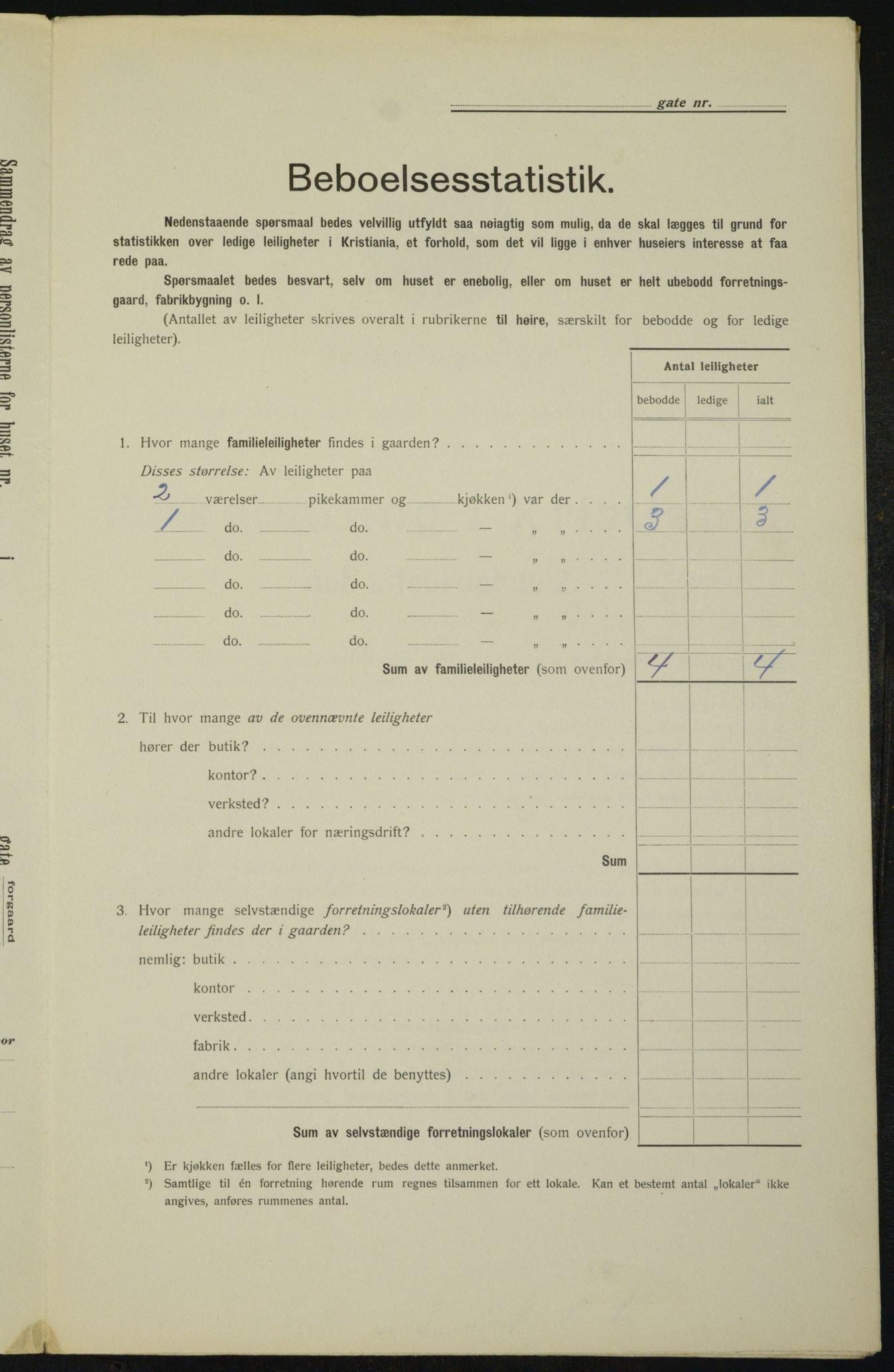 OBA, Municipal Census 1912 for Kristiania, 1912, p. 65895