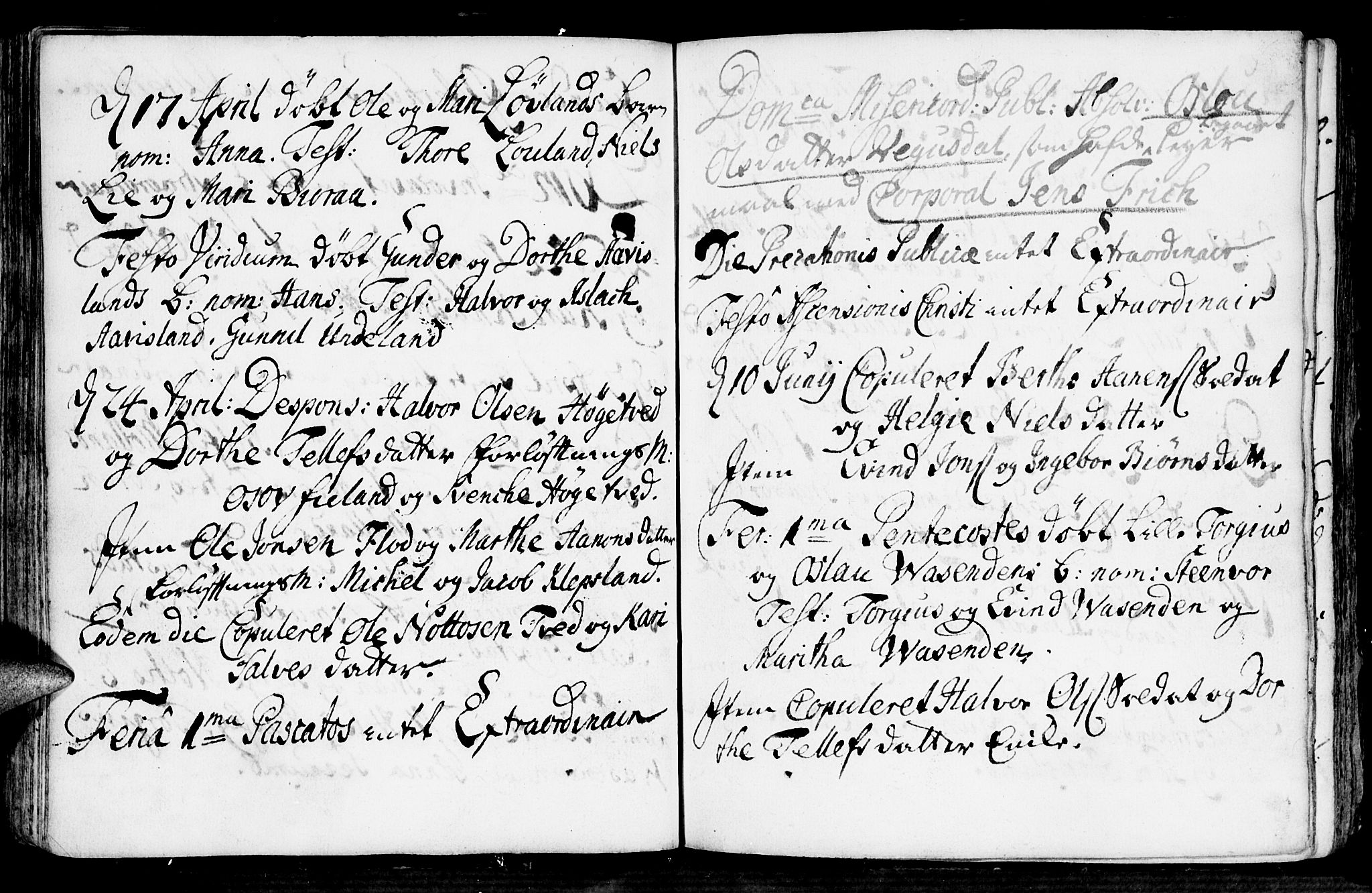 Evje sokneprestkontor, AV/SAK-1111-0008/F/Fa/Faa/L0001: Parish register (official) no. A 1, 1705-1760, p. 75