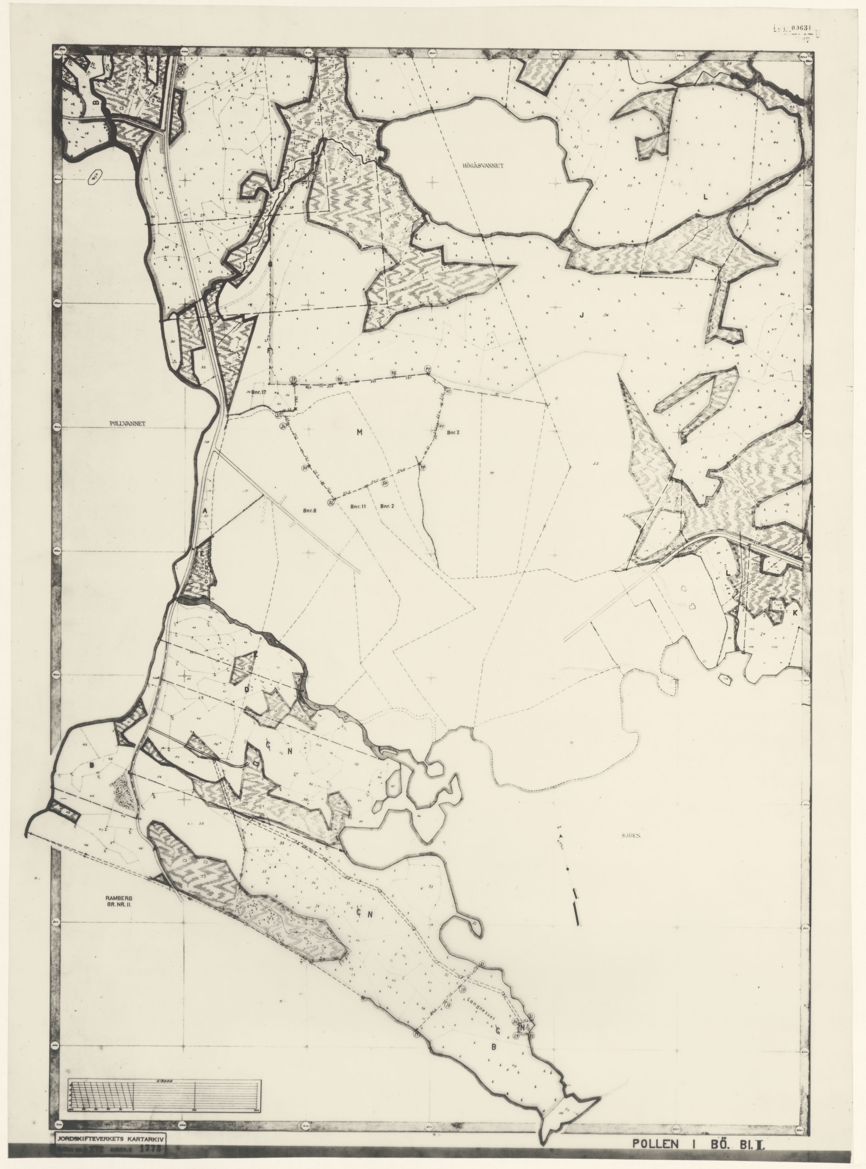 Jordskifteverkets kartarkiv, AV/RA-S-3929/T, 1859-1988, p. 2119