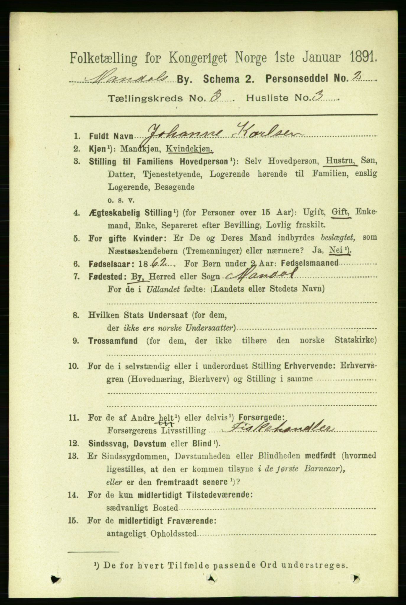 RA, 1891 census for 1002 Mandal, 1891, p. 1623