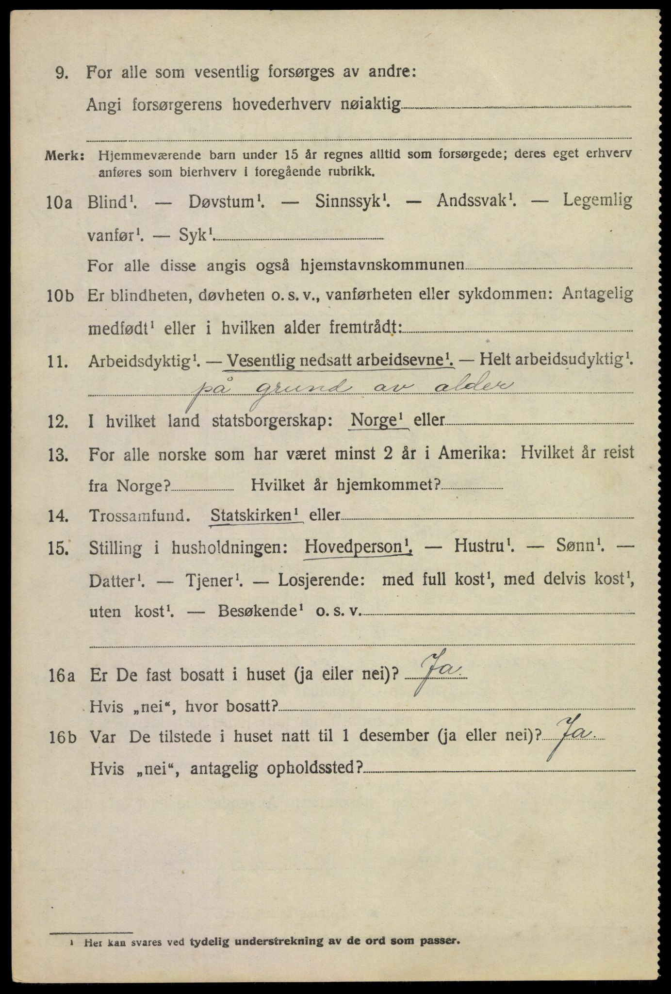 SAKO, 1920 census for Øvre Sandsvær, 1920, p. 3185