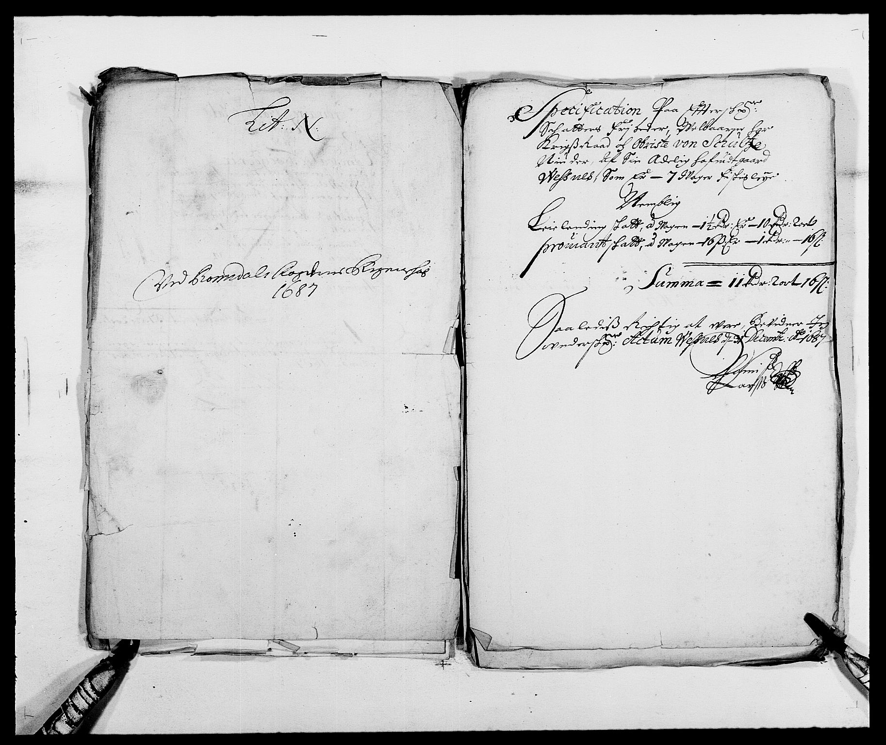 Rentekammeret inntil 1814, Reviderte regnskaper, Fogderegnskap, RA/EA-4092/R55/L3648: Fogderegnskap Romsdal, 1687-1689, p. 139